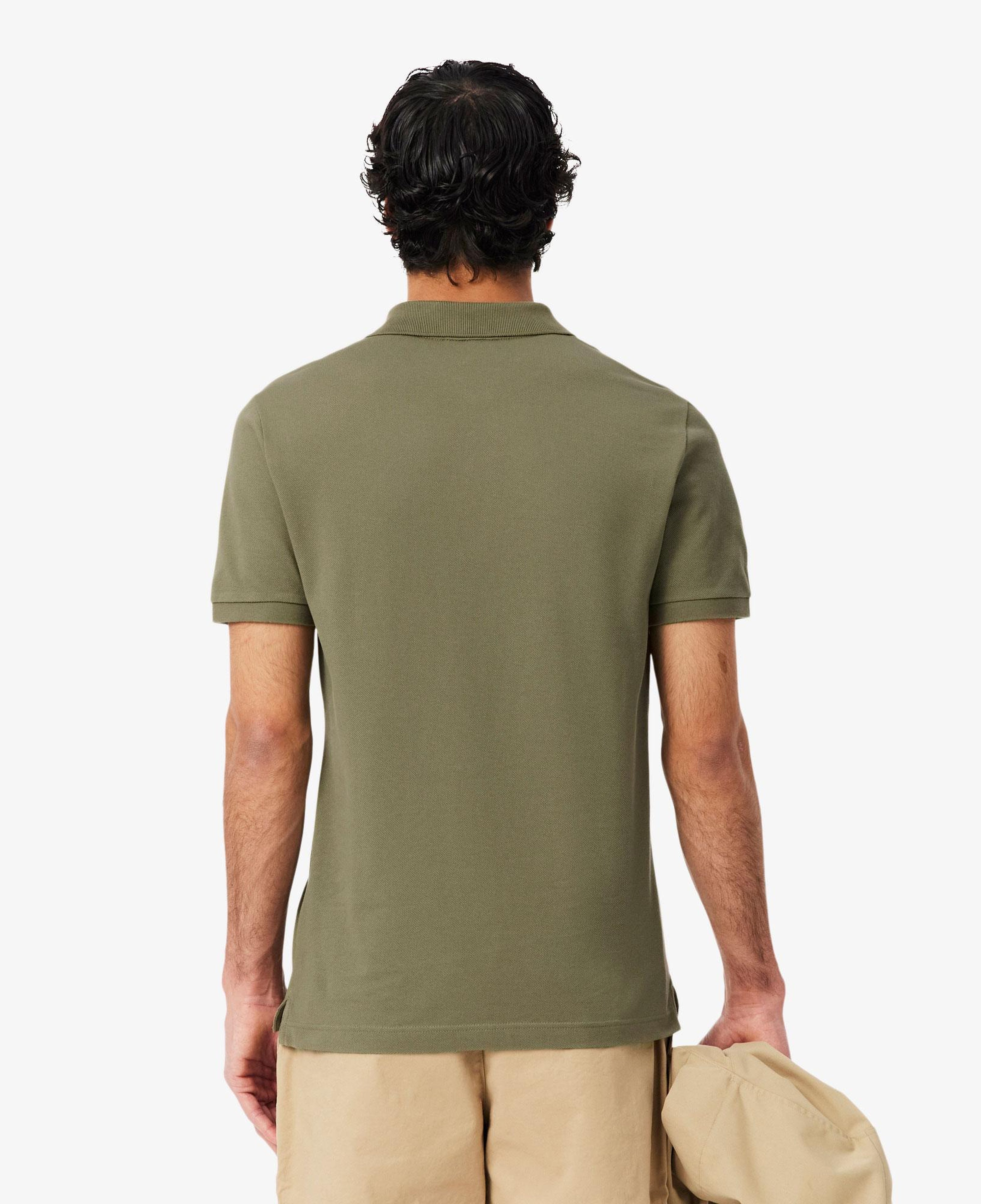 L.12.12 Erkek Slim Fit Haki Polo