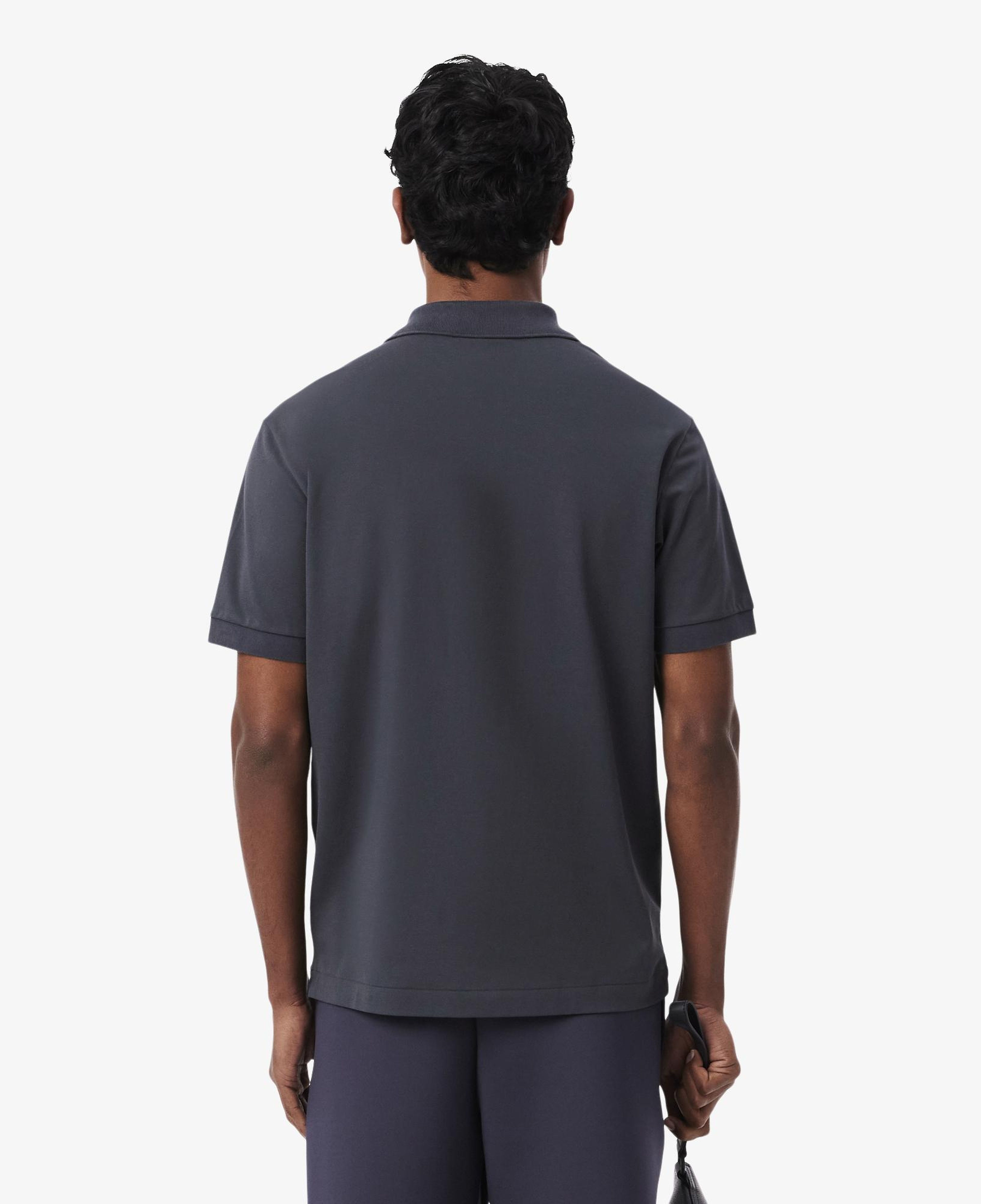 L.12.12 Light Erkek Classic Fit Koyu Gri Polo