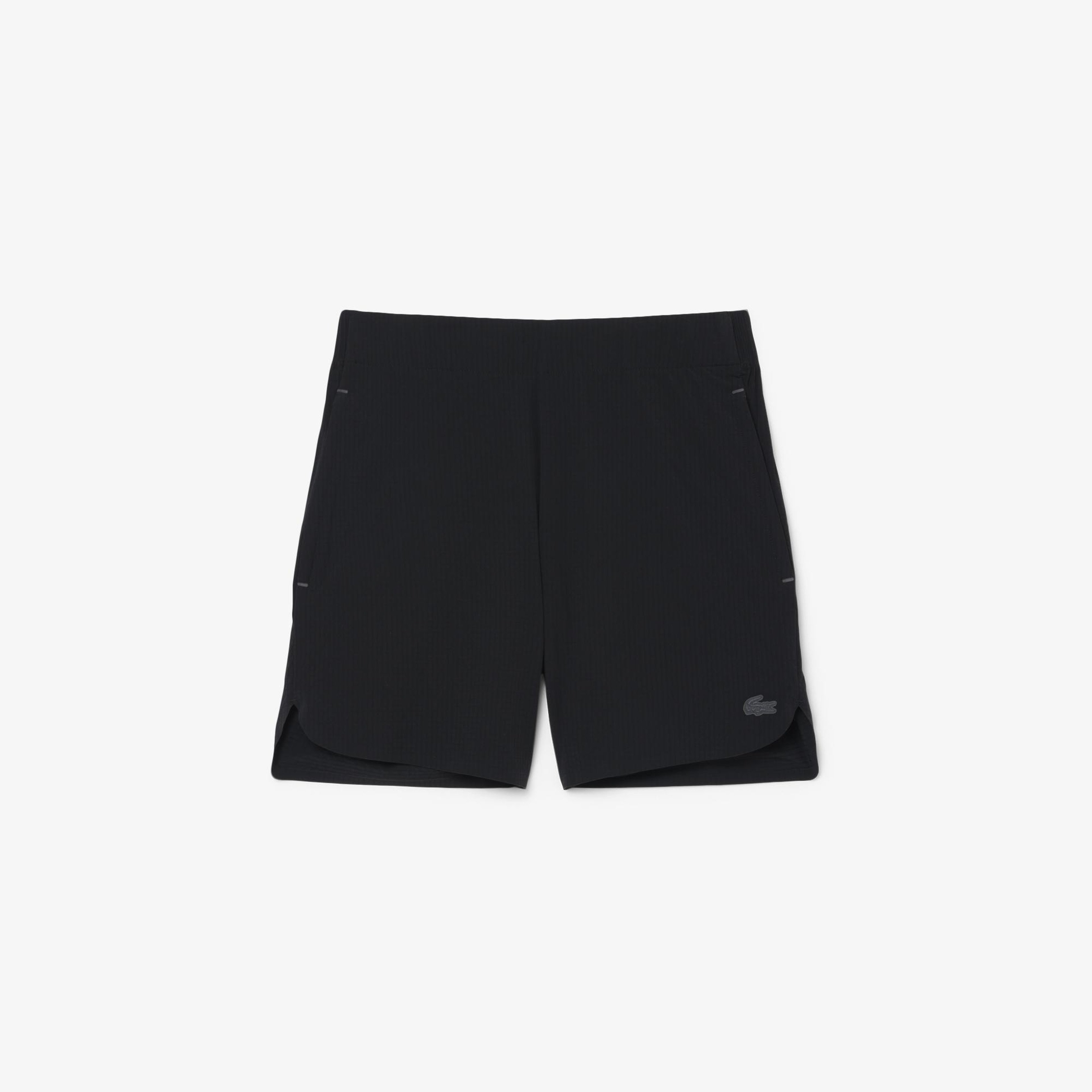 Erkek Relaxed Fit Siyah Şort