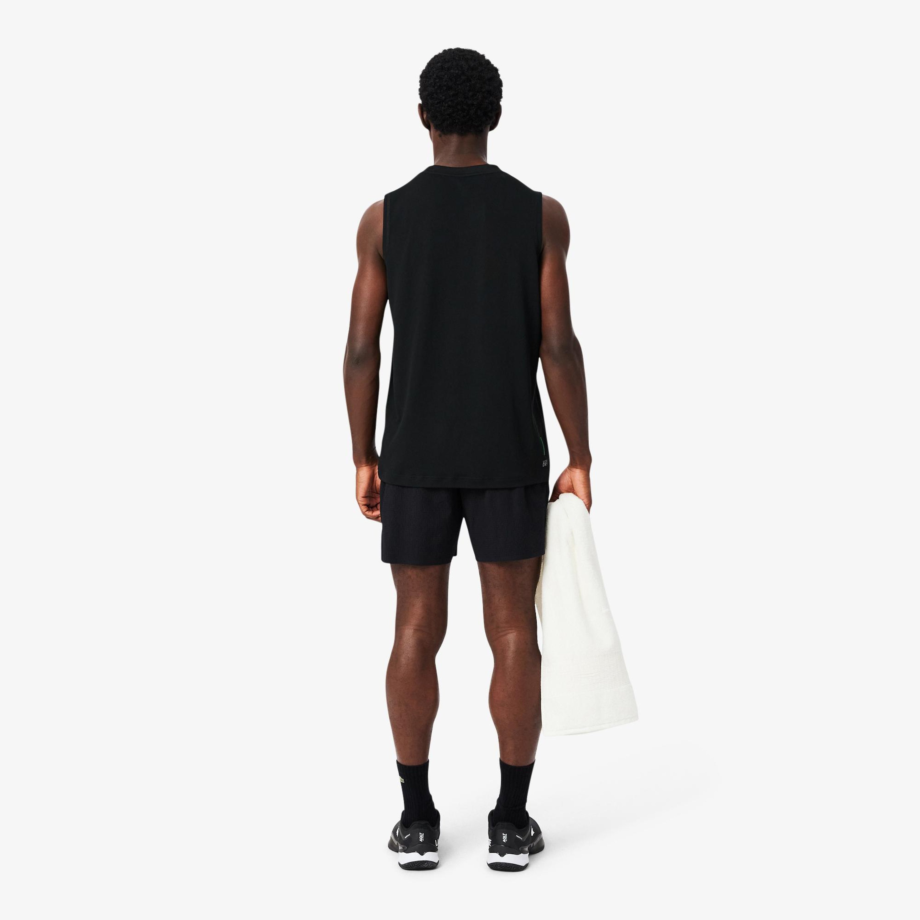 Erkek Relaxed Fit Siyah Şort