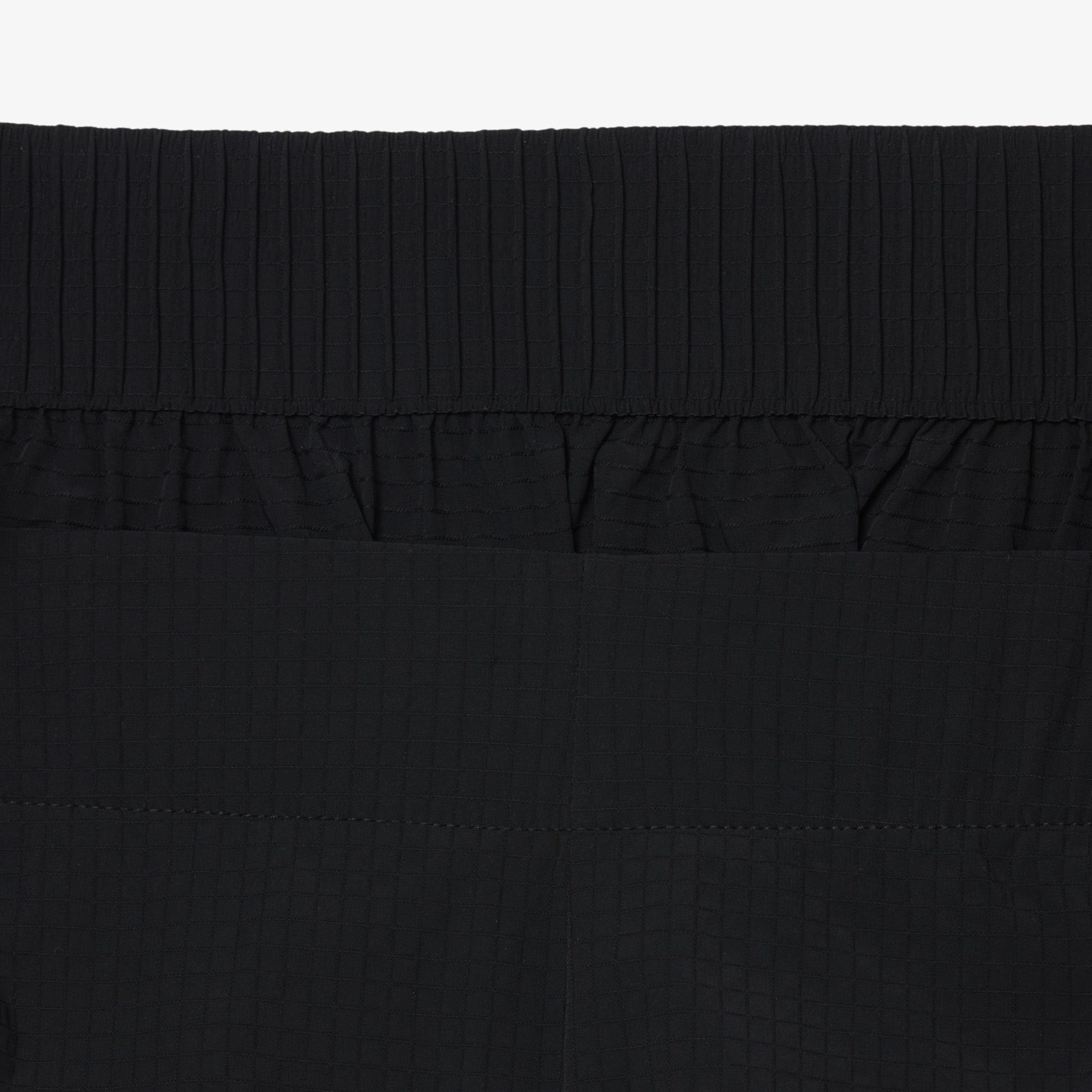 Erkek Relaxed Fit Siyah Şort