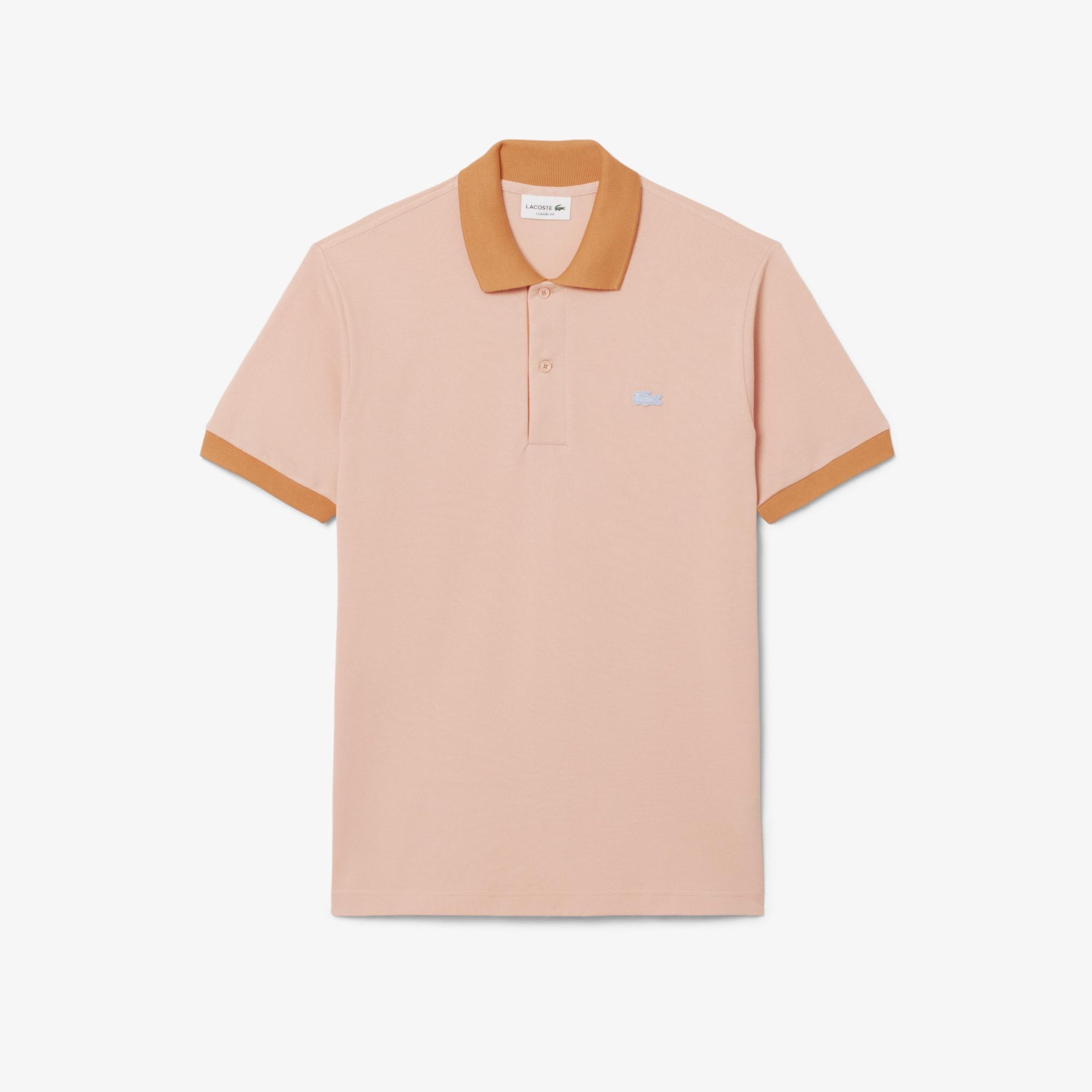 Erkek Classic Fit Turuncu Polo