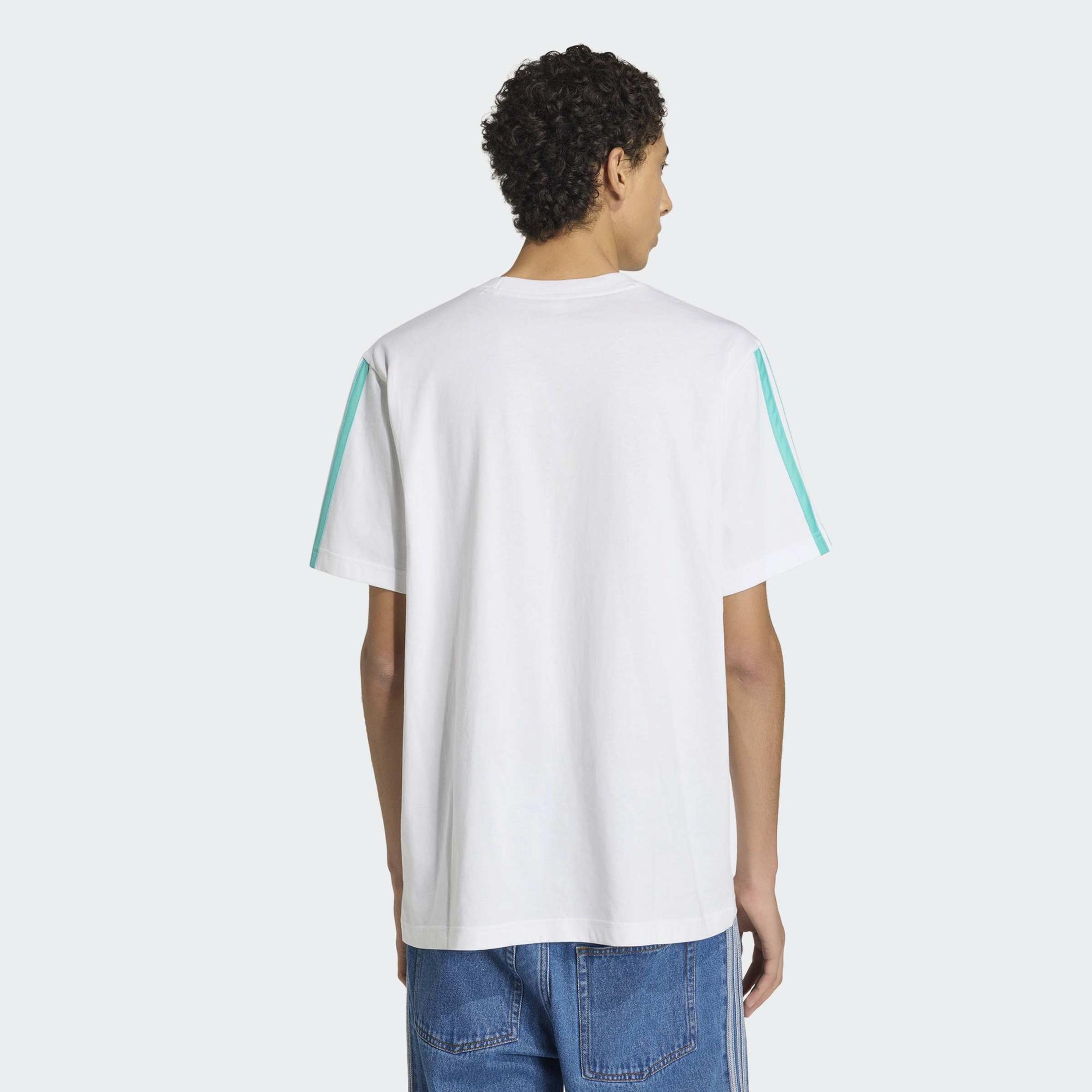 adidas Mercedes Amg Petronas Formula 1 Team Dna Erkek Beyaz T-Shirt