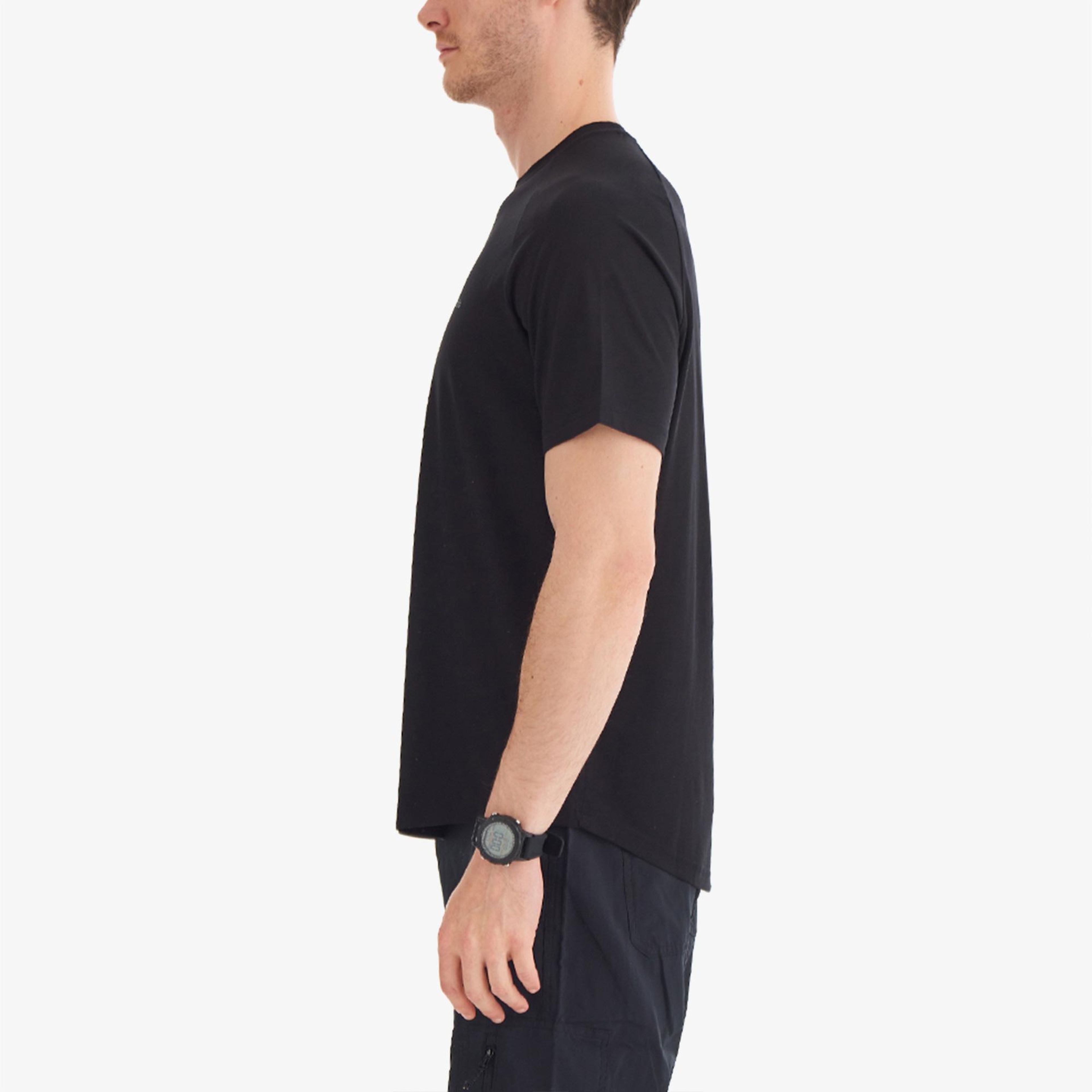 Columbia Comfort Ss Erkek Siyah T-Shirt
