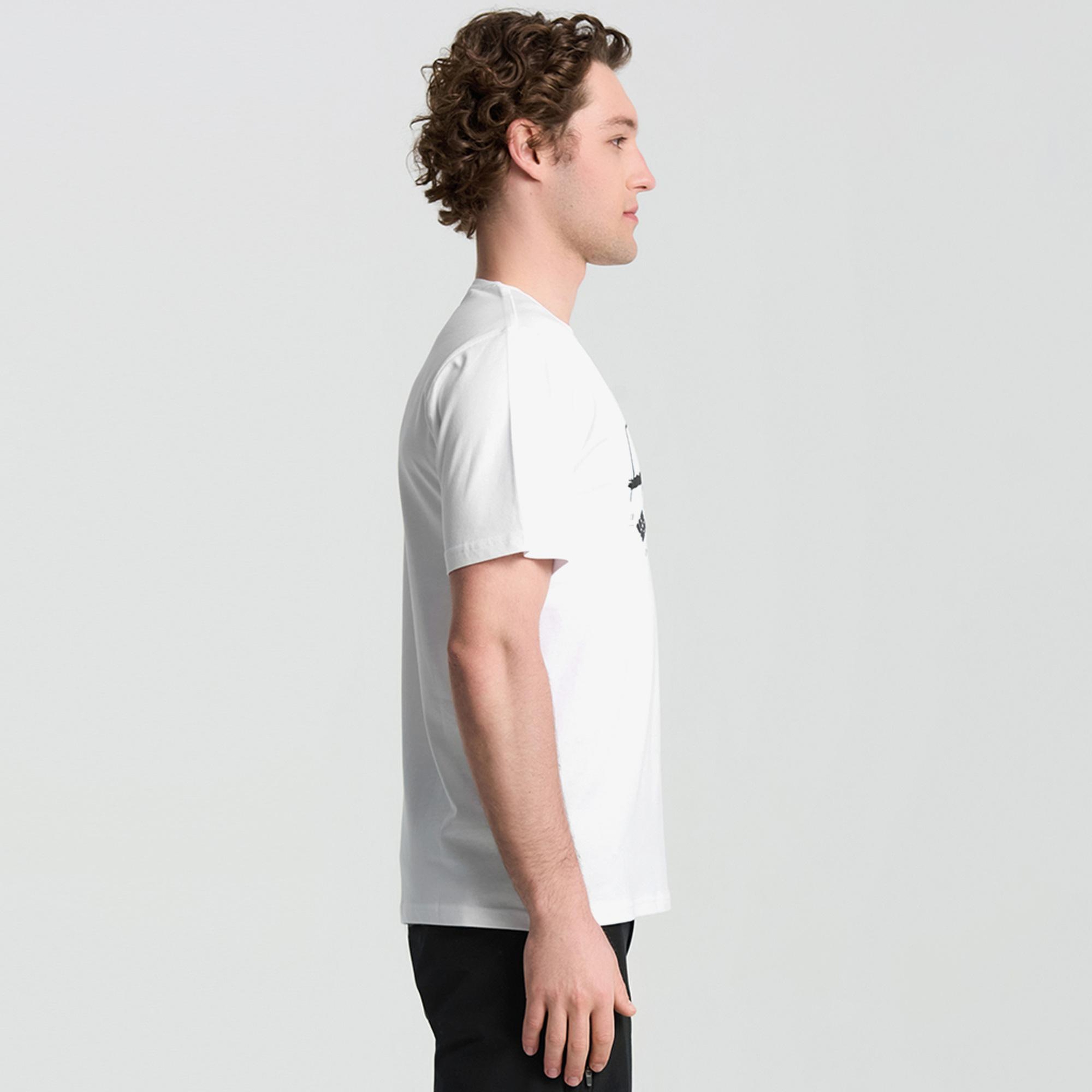 Columbia Explore Outdoors Ss Erkek Beyaz T-Shirt