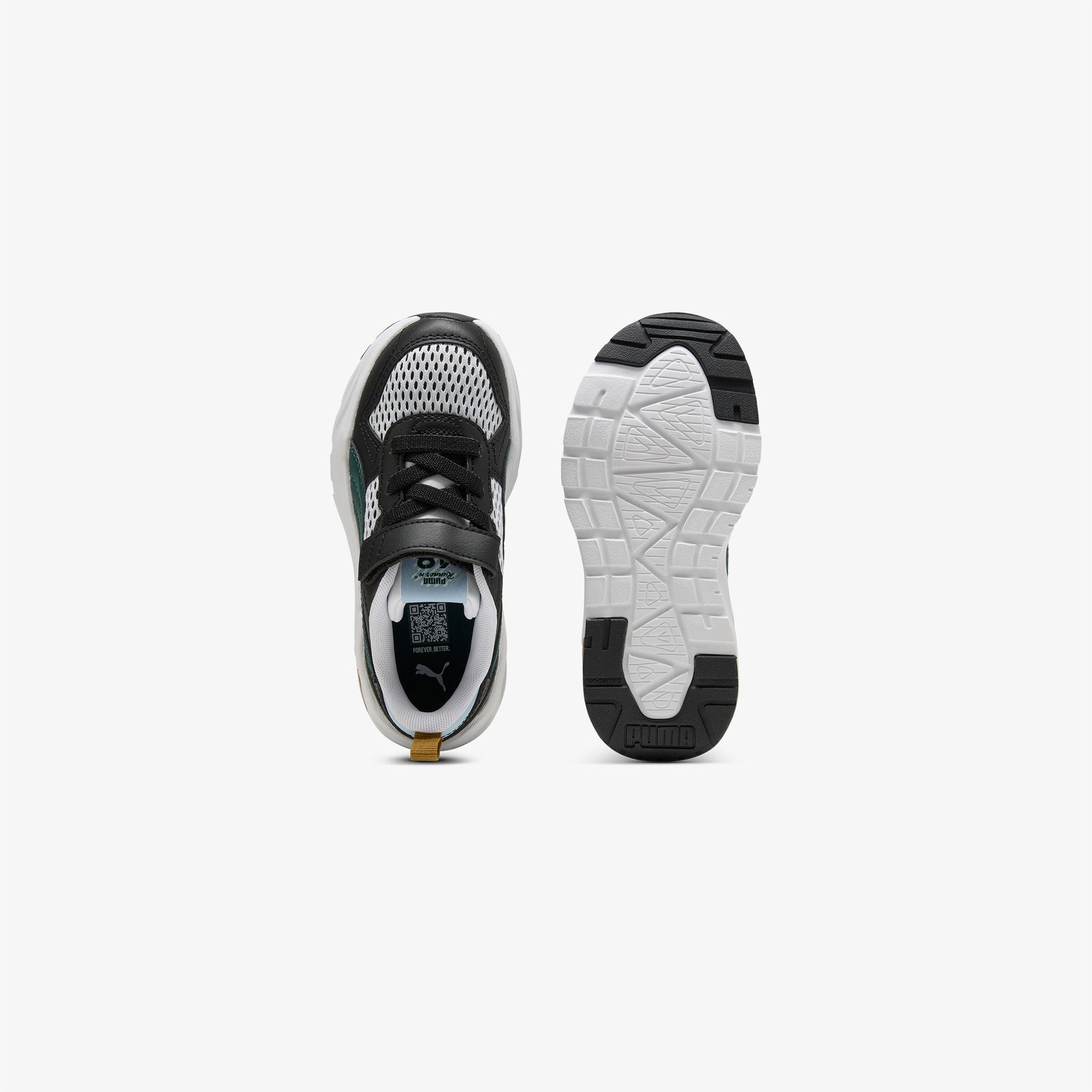 Puma Trinity 2 Lt Run Fun Ac+ Ps Çocuk Siyah Spor Ayakkabı