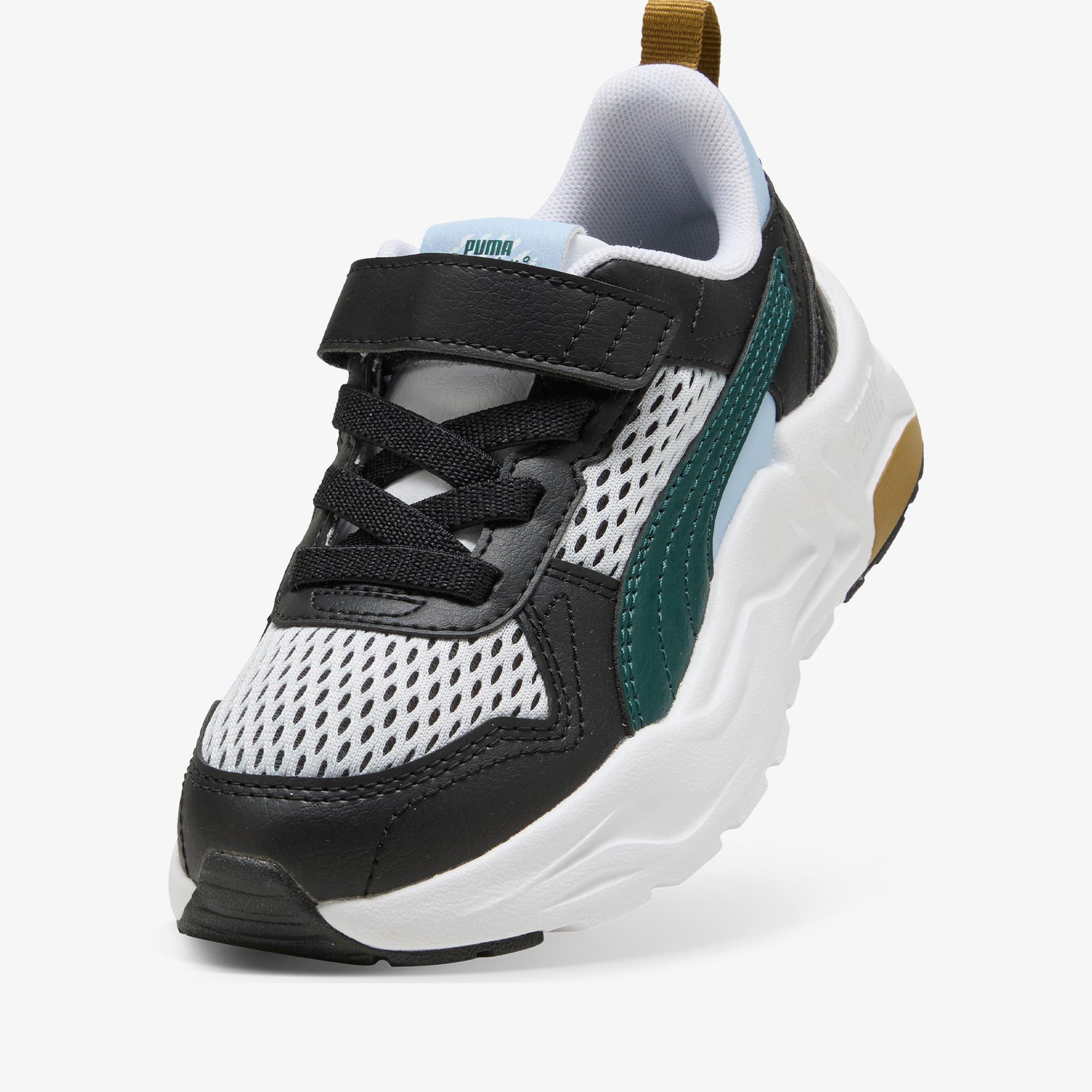 Puma Trinity 2 Lt Run Fun Ac+ Ps Çocuk Siyah Spor Ayakkabı