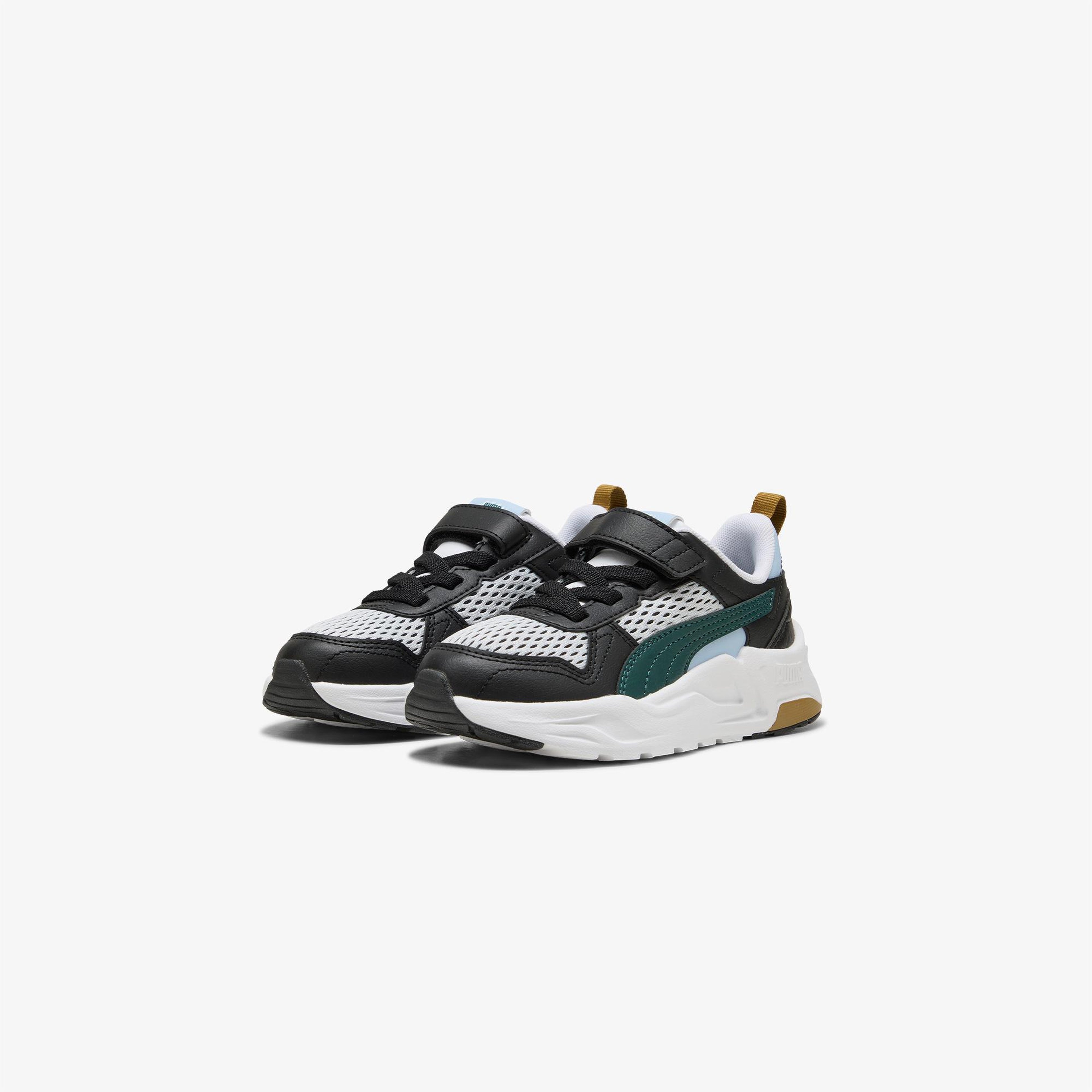 Puma Trinity 2 Lt Run Fun Ac+ Ps Çocuk Siyah Spor Ayakkabı