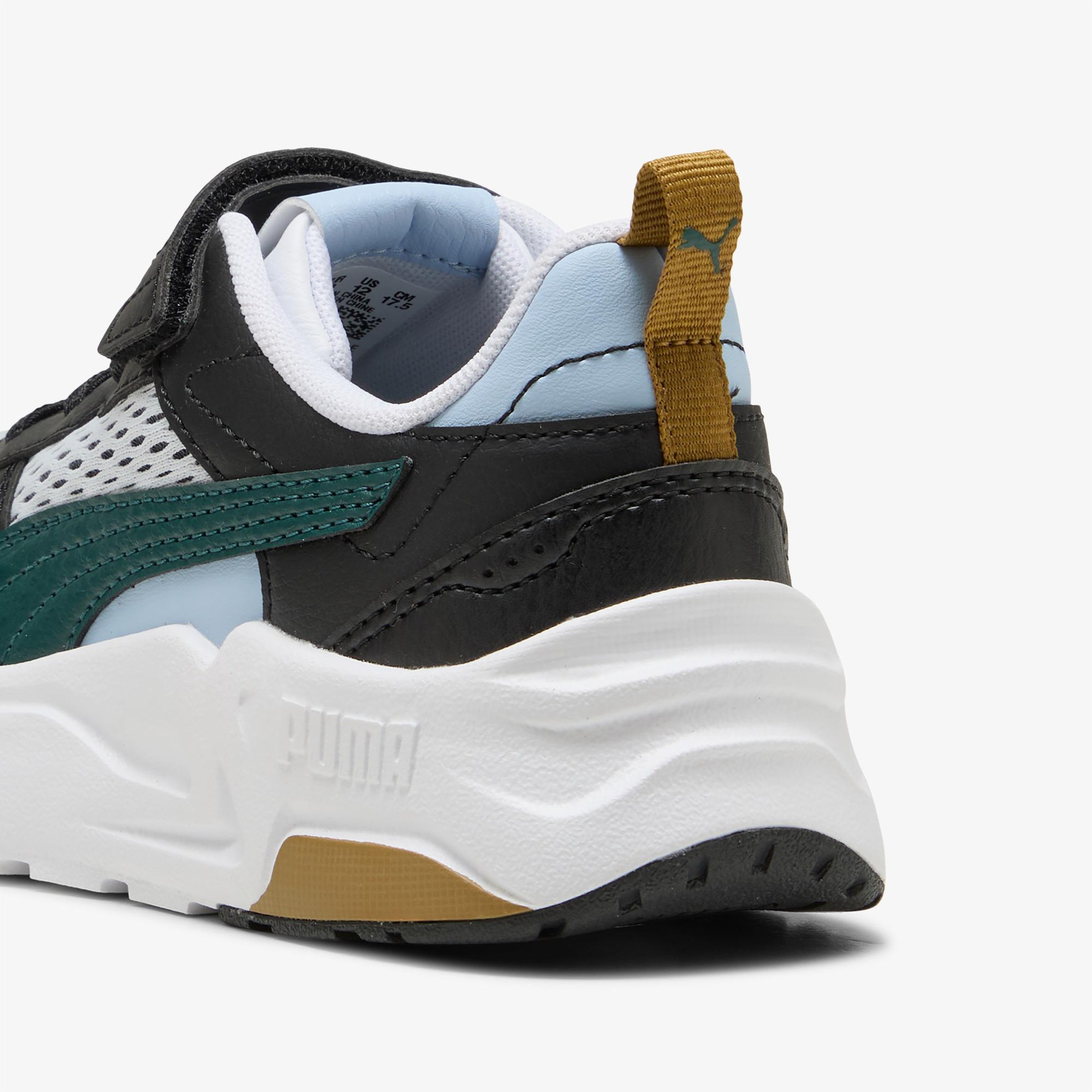 Puma Trinity 2 Lt Run Fun Ac+ Ps Çocuk Siyah Spor Ayakkabı