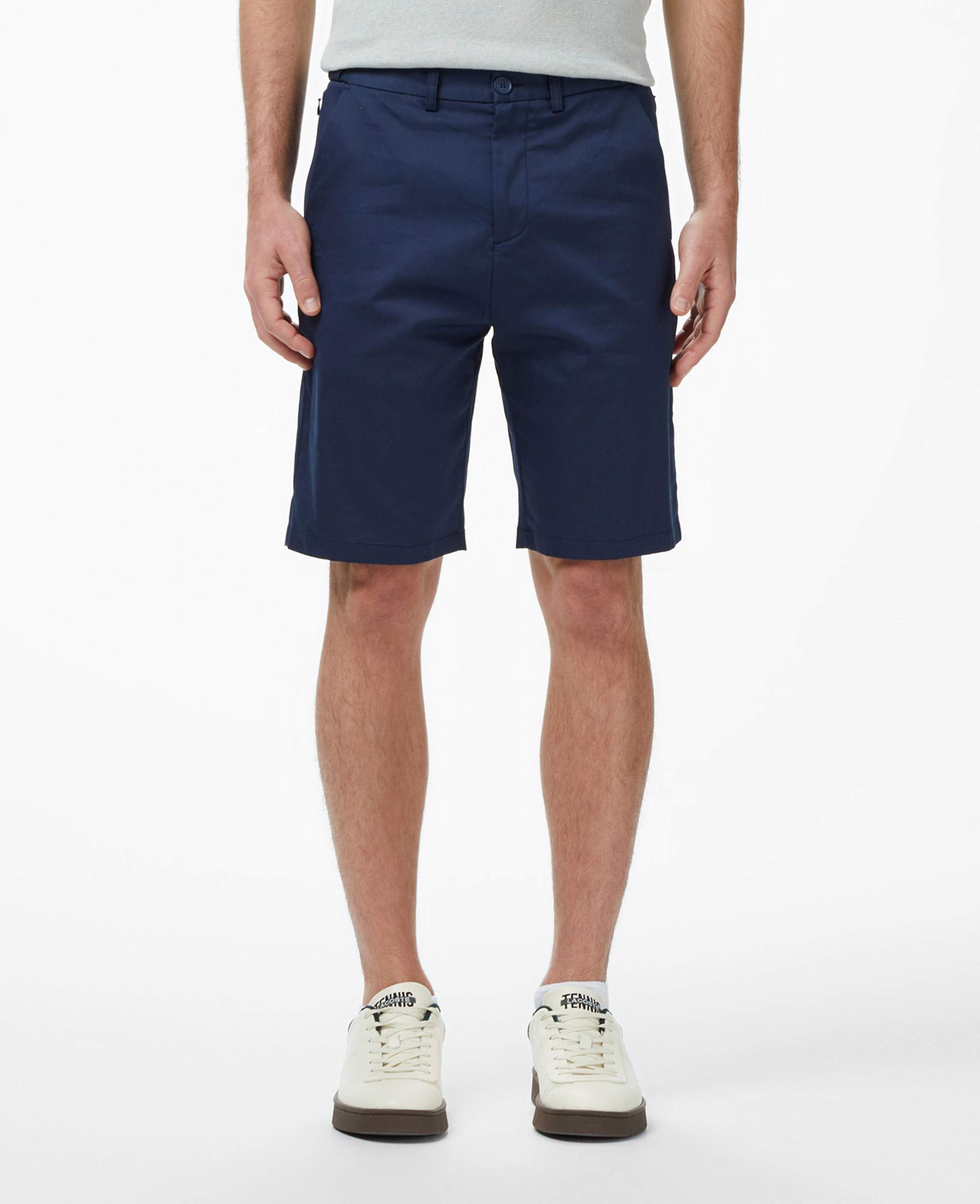 Erkek Regular Fit Lacivert Bermuda Şort