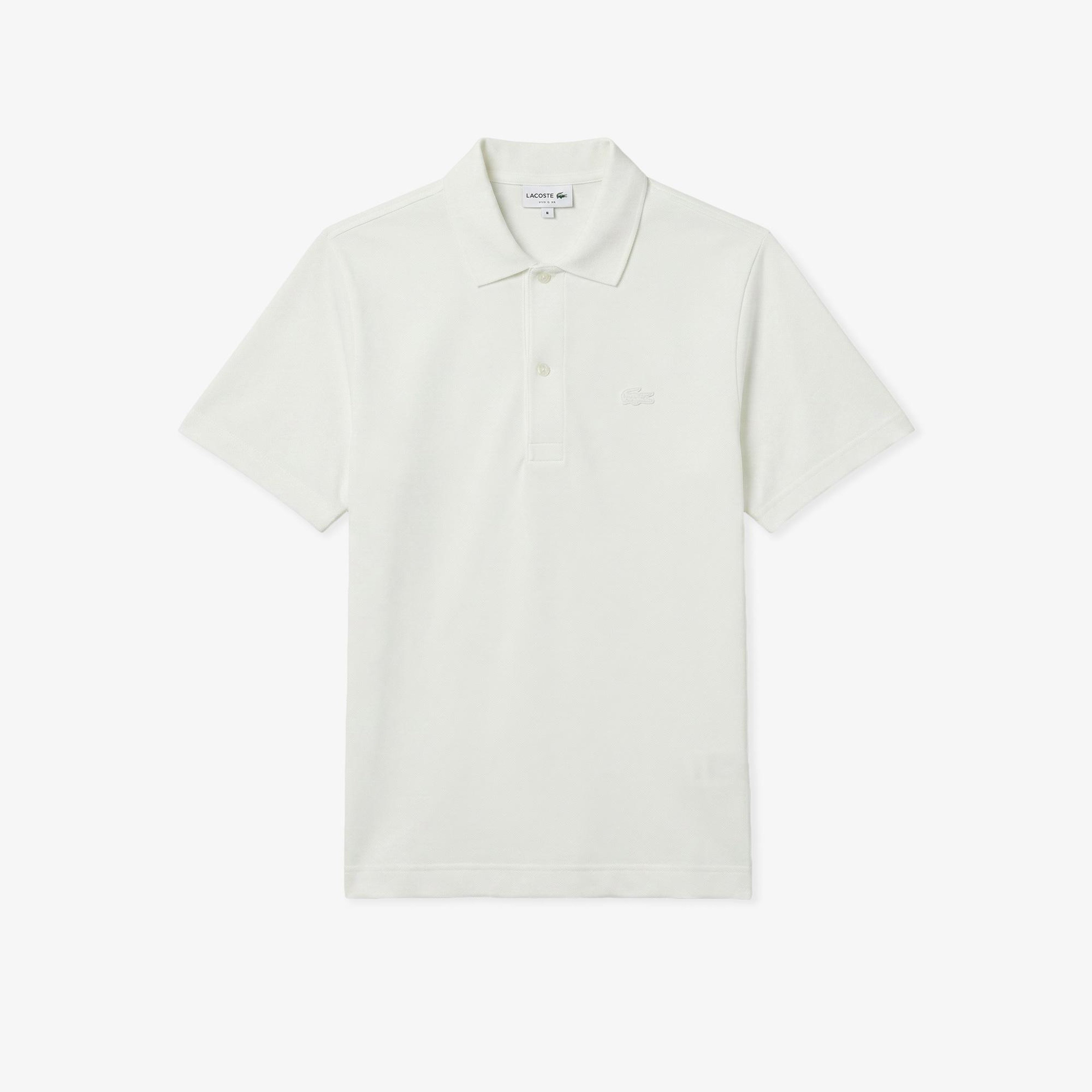 Erkek Classic Fit Beyaz Paris Polo