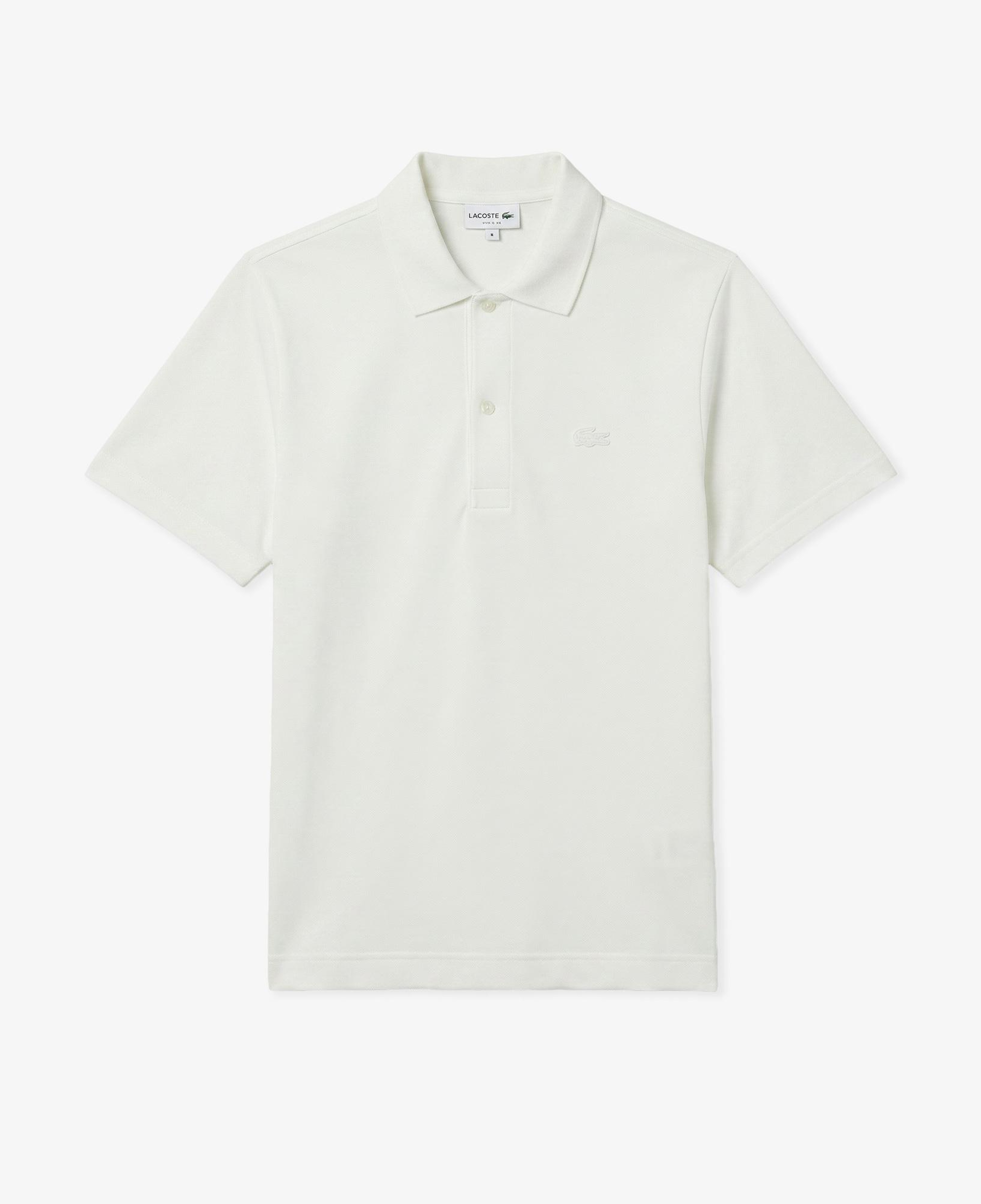 Erkek Classic Fit Beyaz Paris Polo