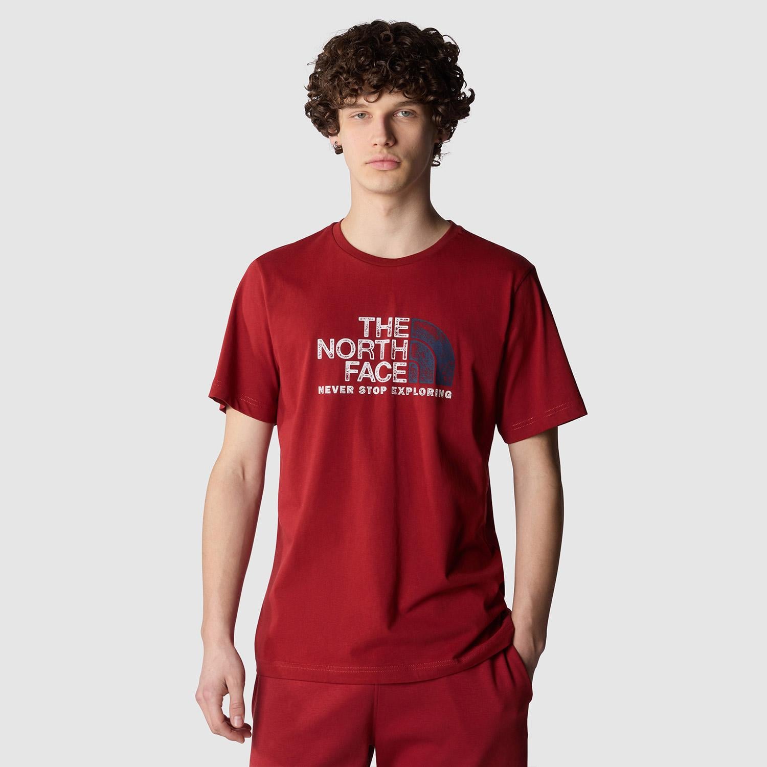 The North Face Rust 2 Erkek Kırmızı Günlük T-Shirt