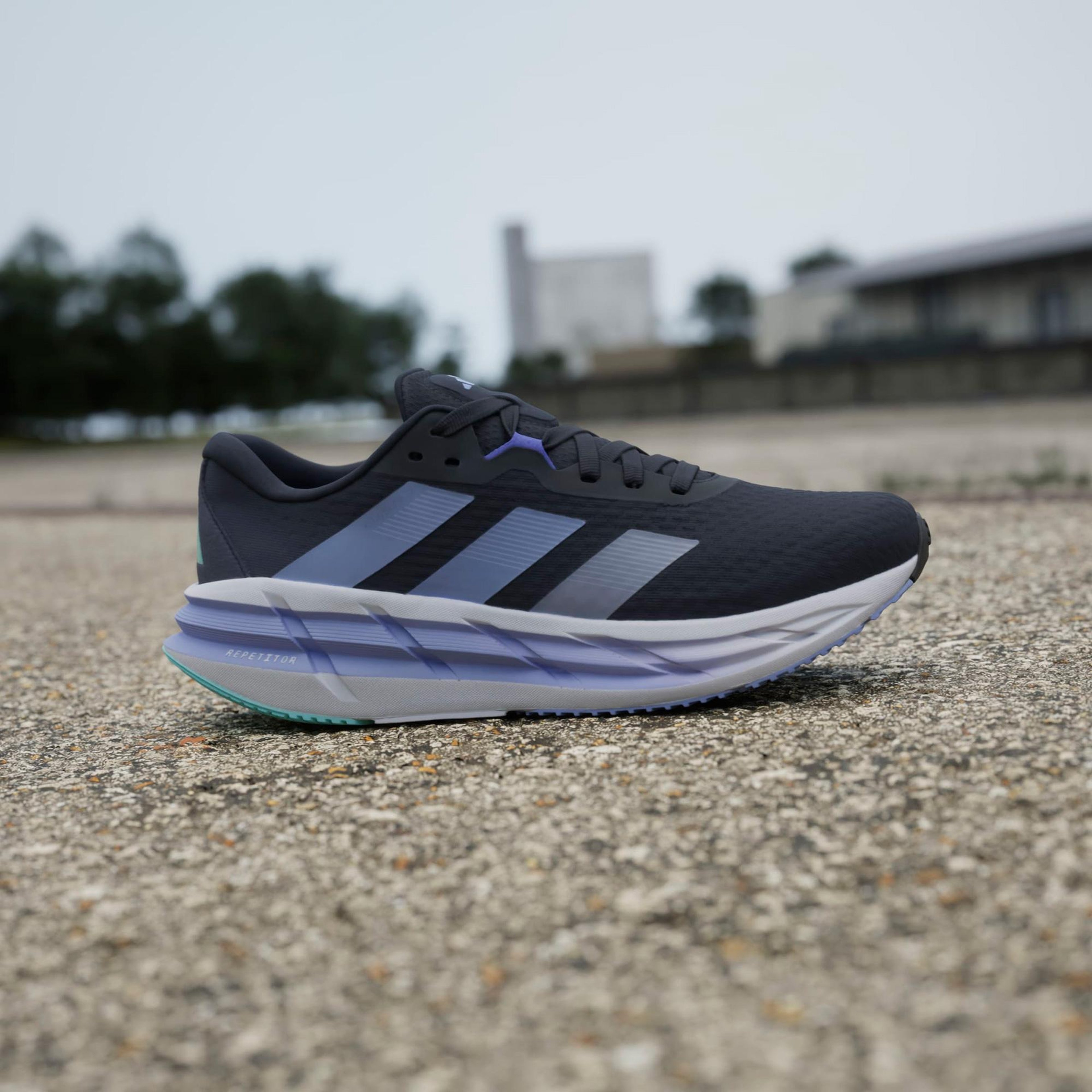 adidas Adistar 3 Erkek Mavi Koşu Ayakkabısı