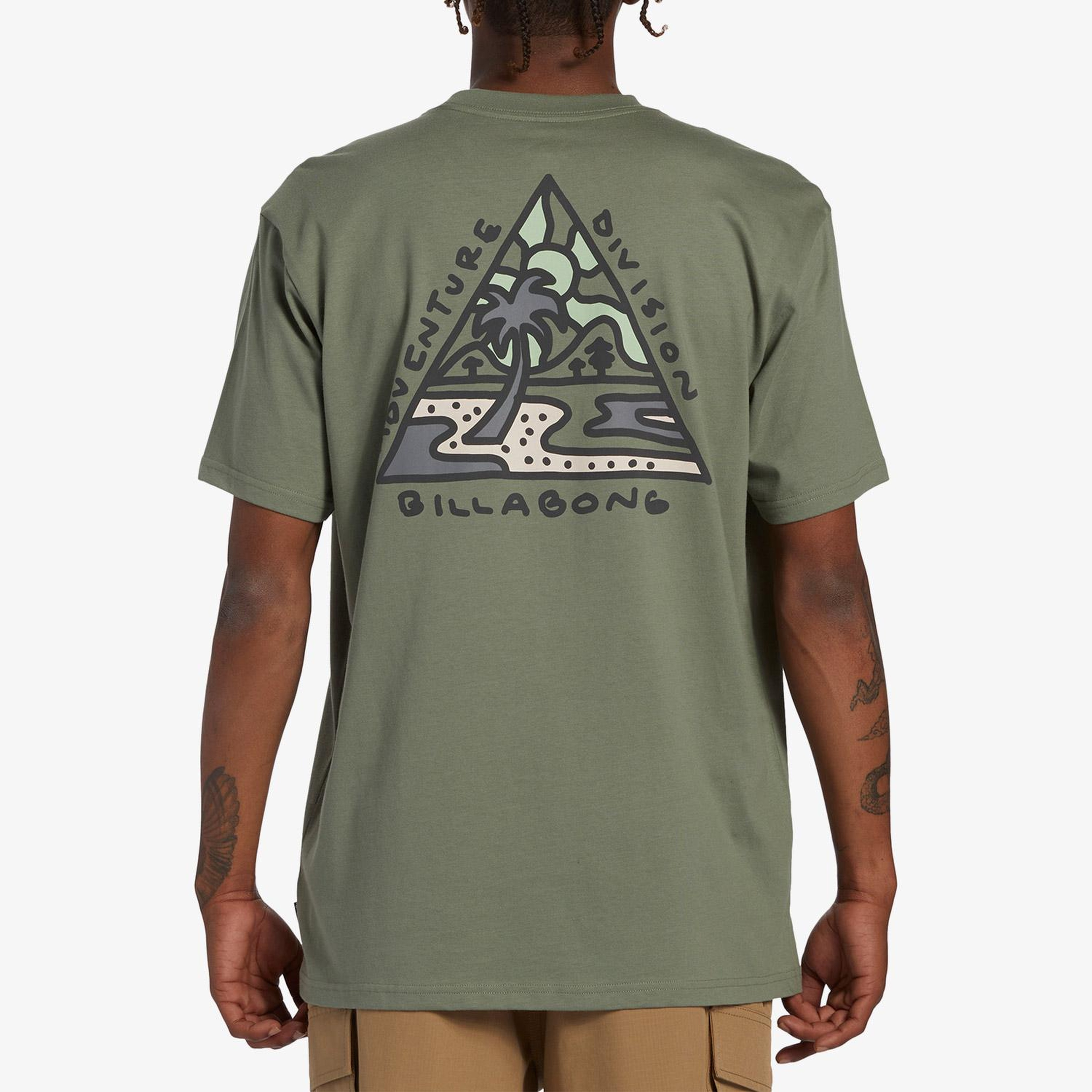 Billabong Shine Erkek Yeşil Günlük T-Shirt