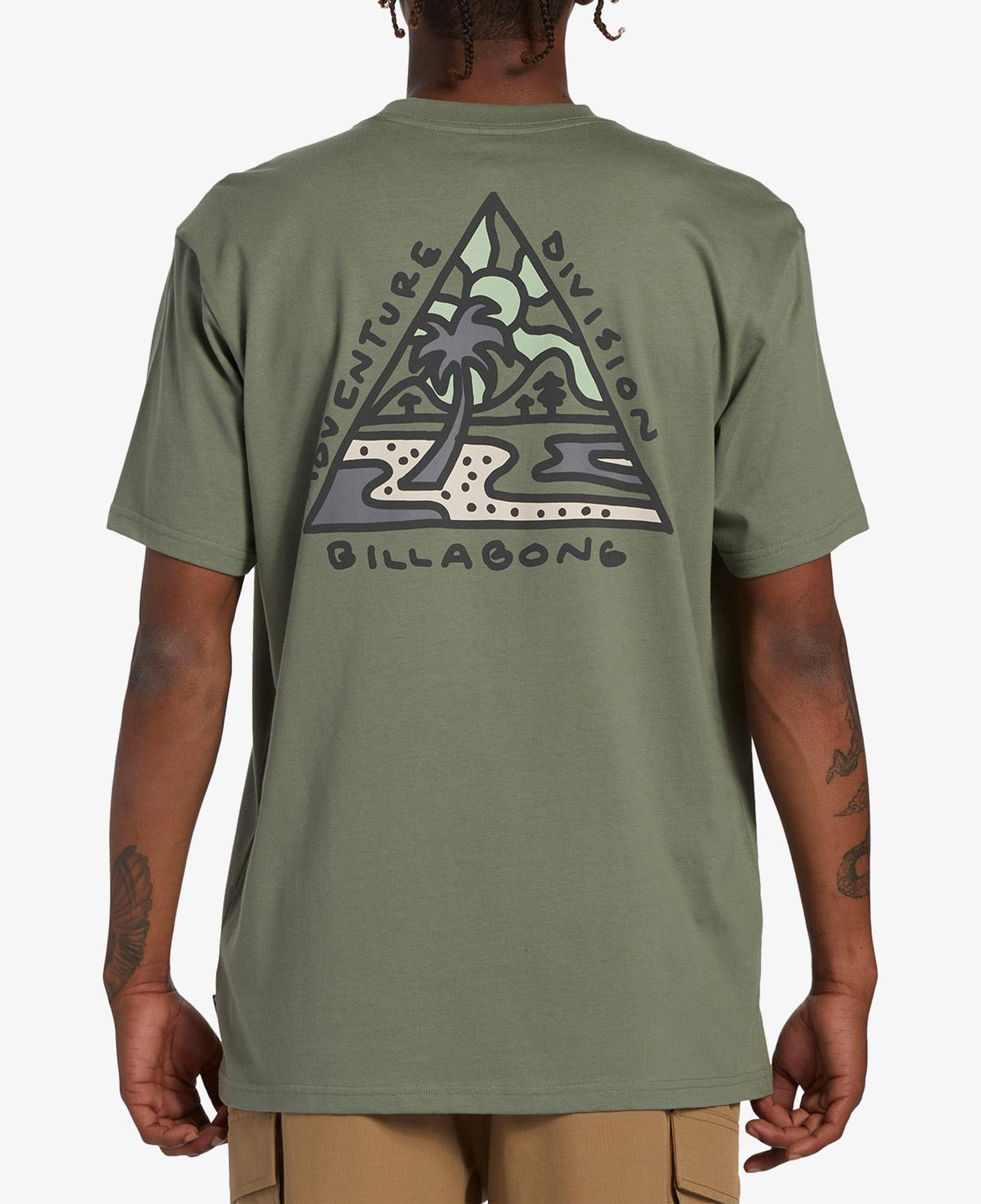 Billabong Shine Erkek Yeşil Günlük T-Shirt