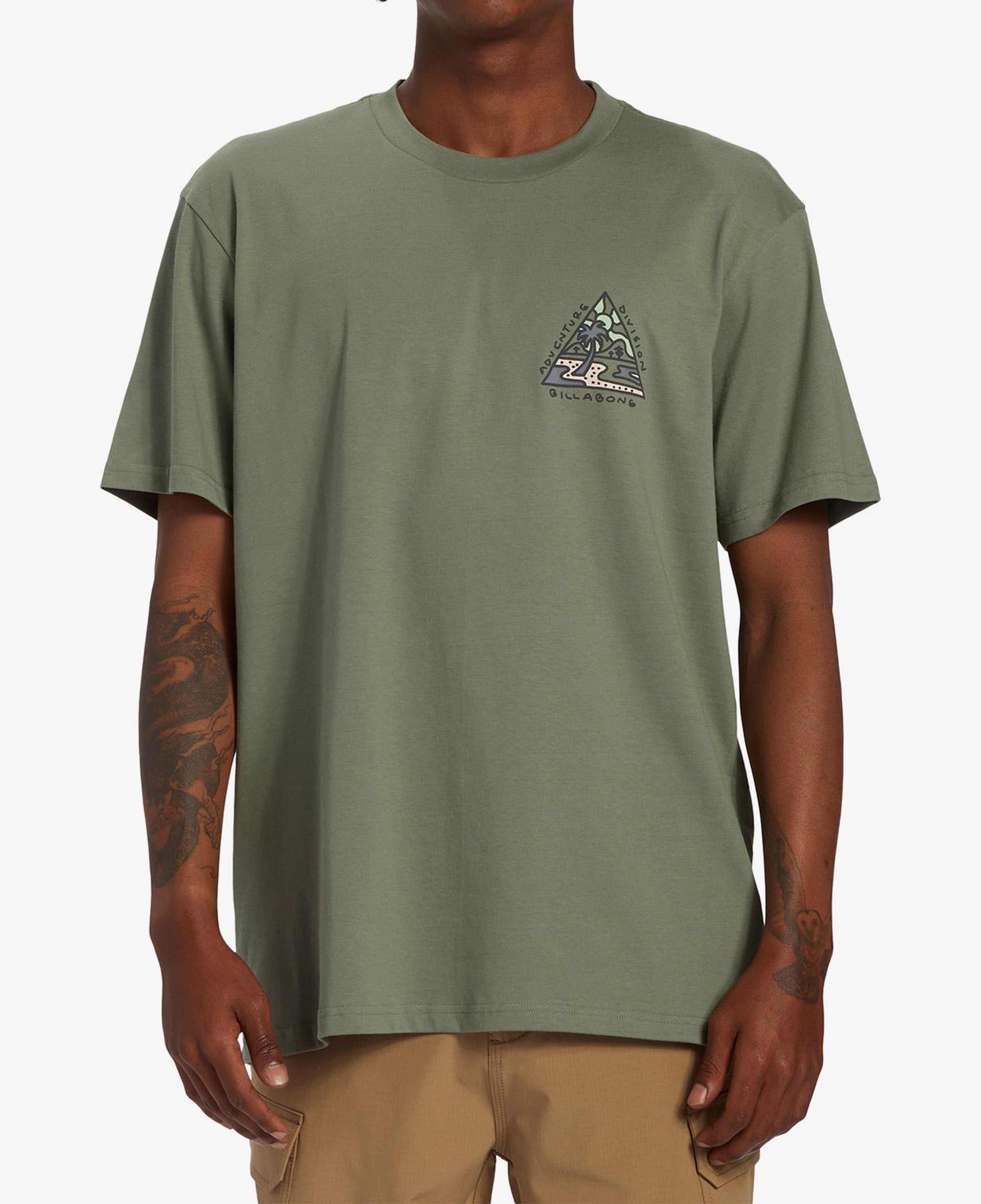 Billabong Shine Erkek Yeşil Günlük T-Shirt