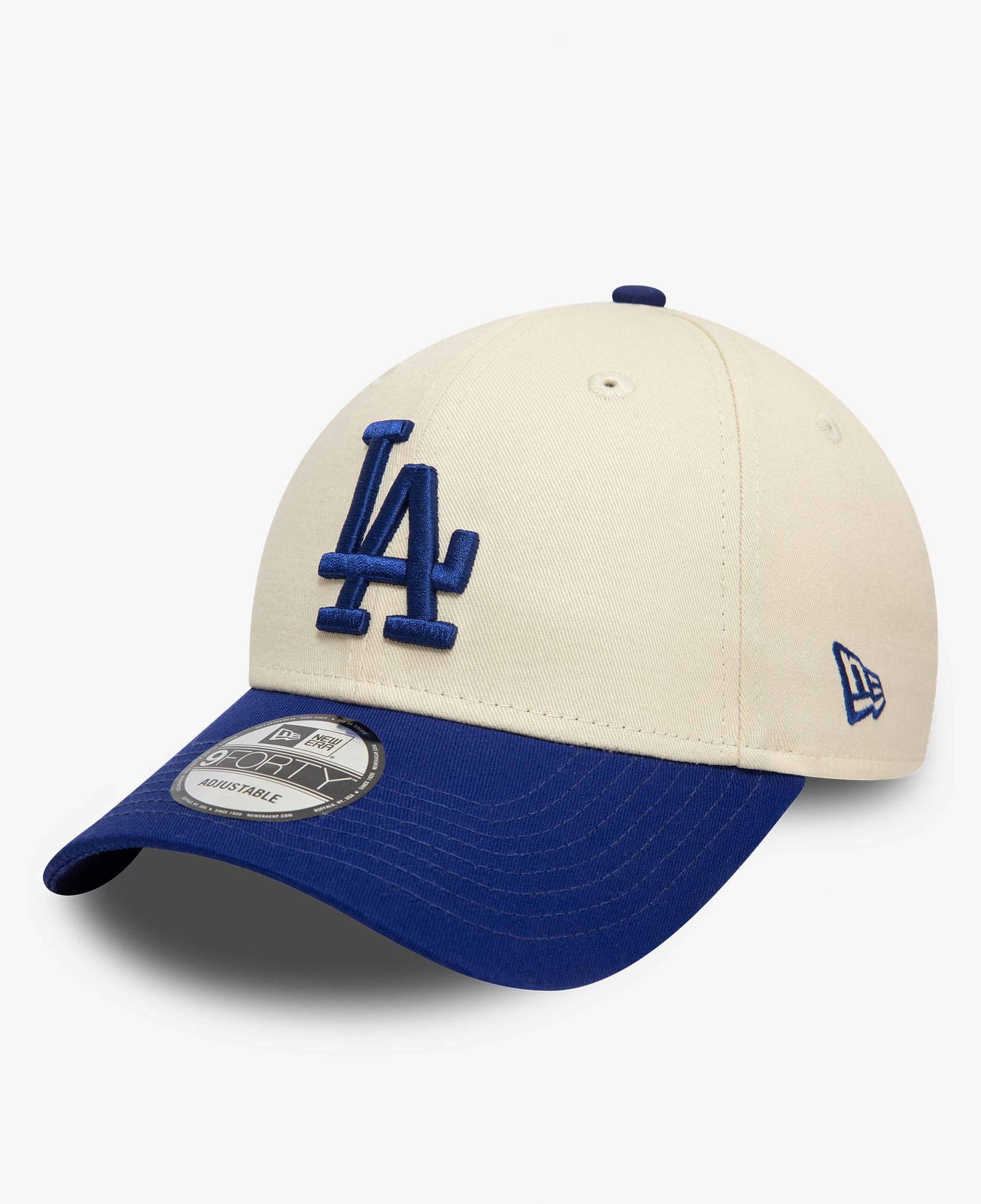 New Era Cap LA Dodgers Colour Block 9Forty Unisex Krem/Mavi Şapka