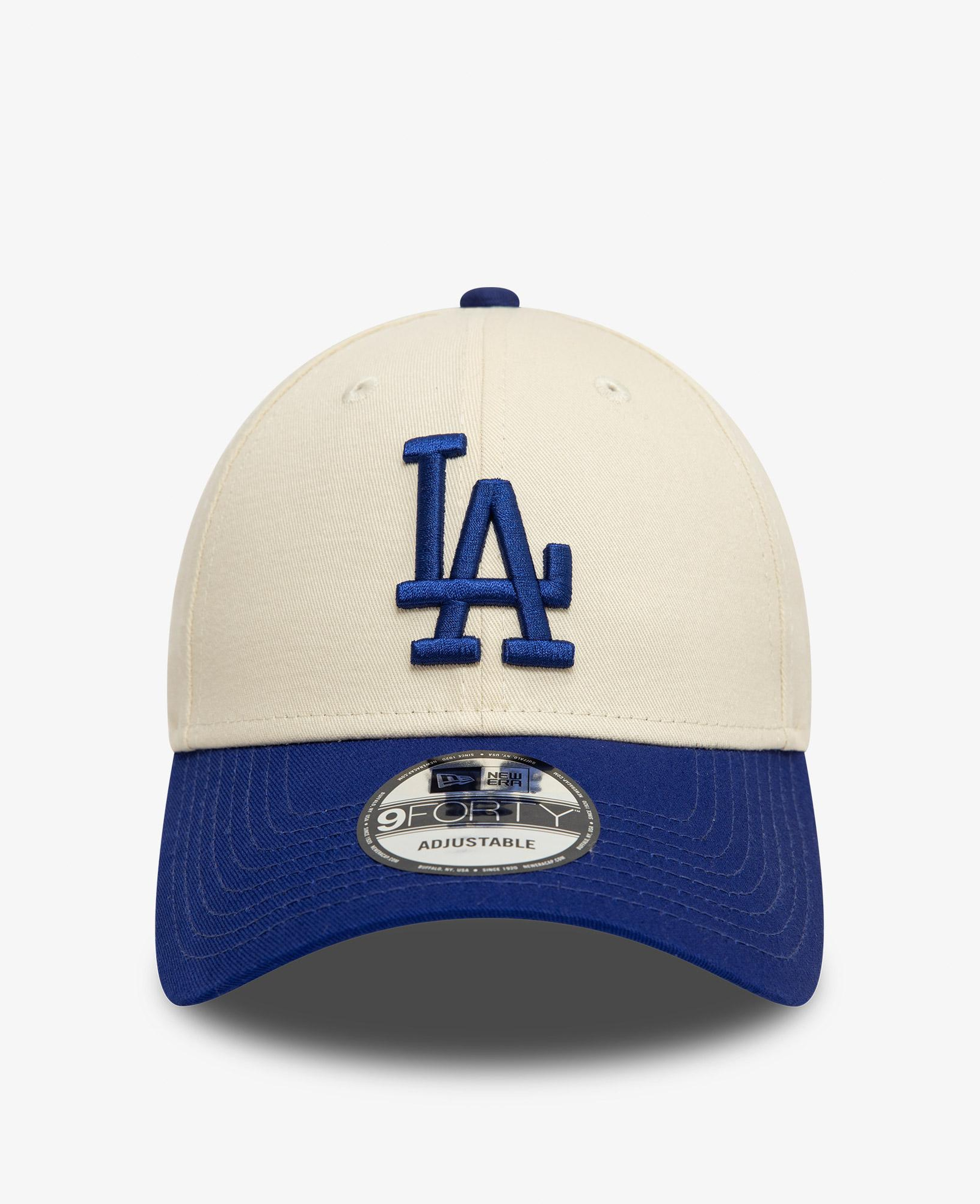 New Era Cap LA Dodgers Colour Block 9Forty Unisex Krem/Mavi Şapka