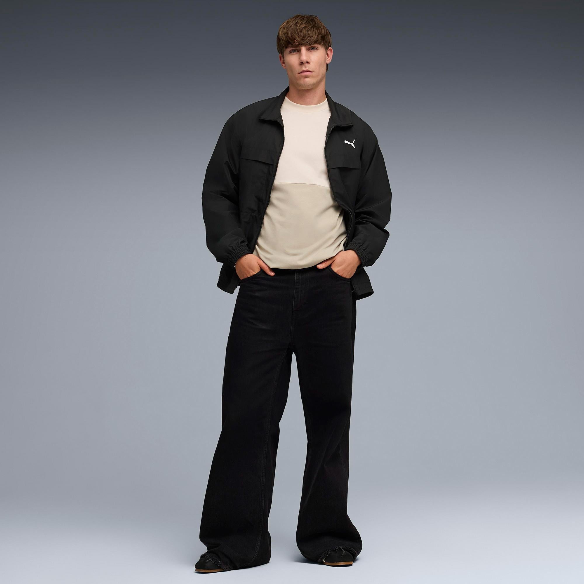 Puma Pumatech Erkek Krem T-Shirt