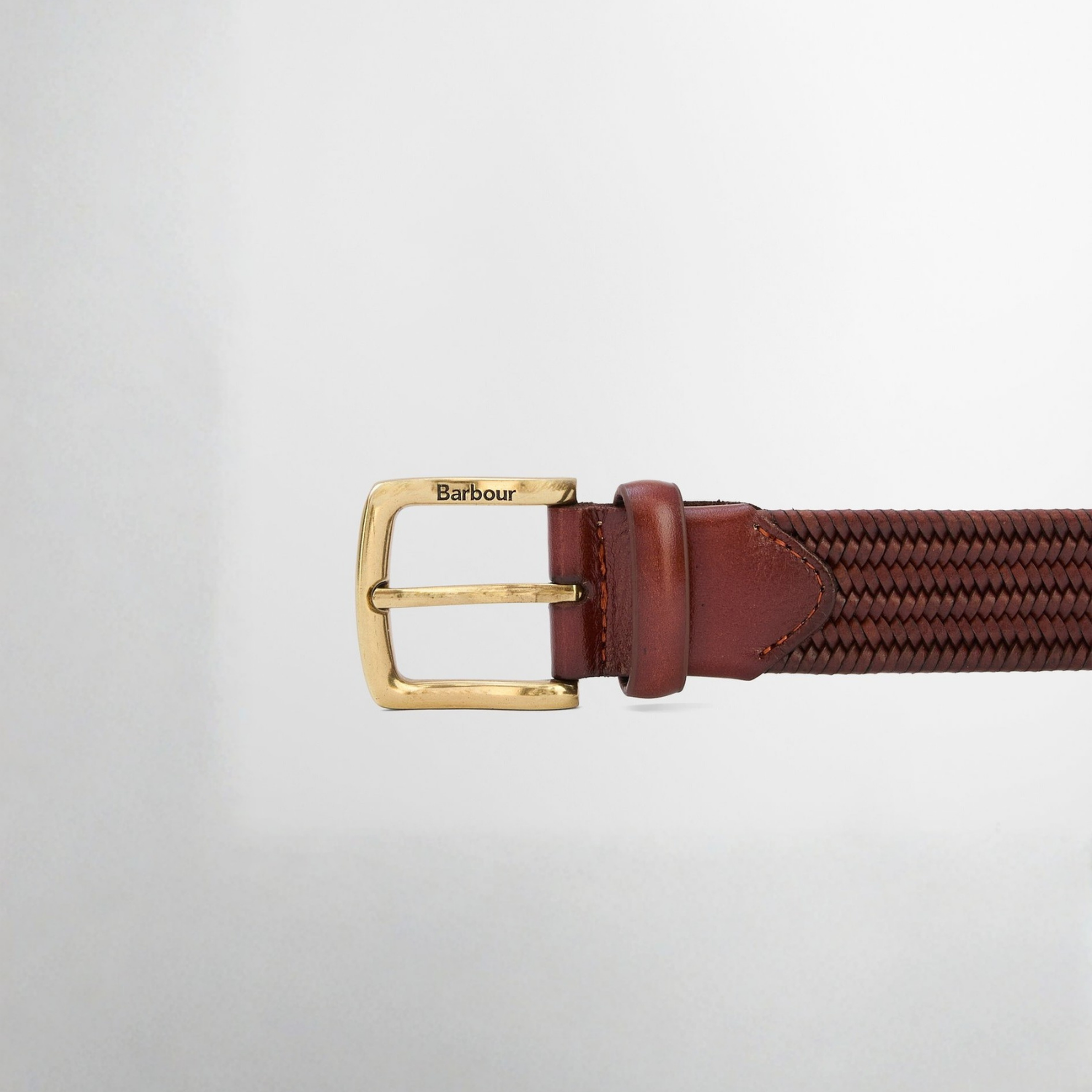 Barbour Stretch Deri Kemer