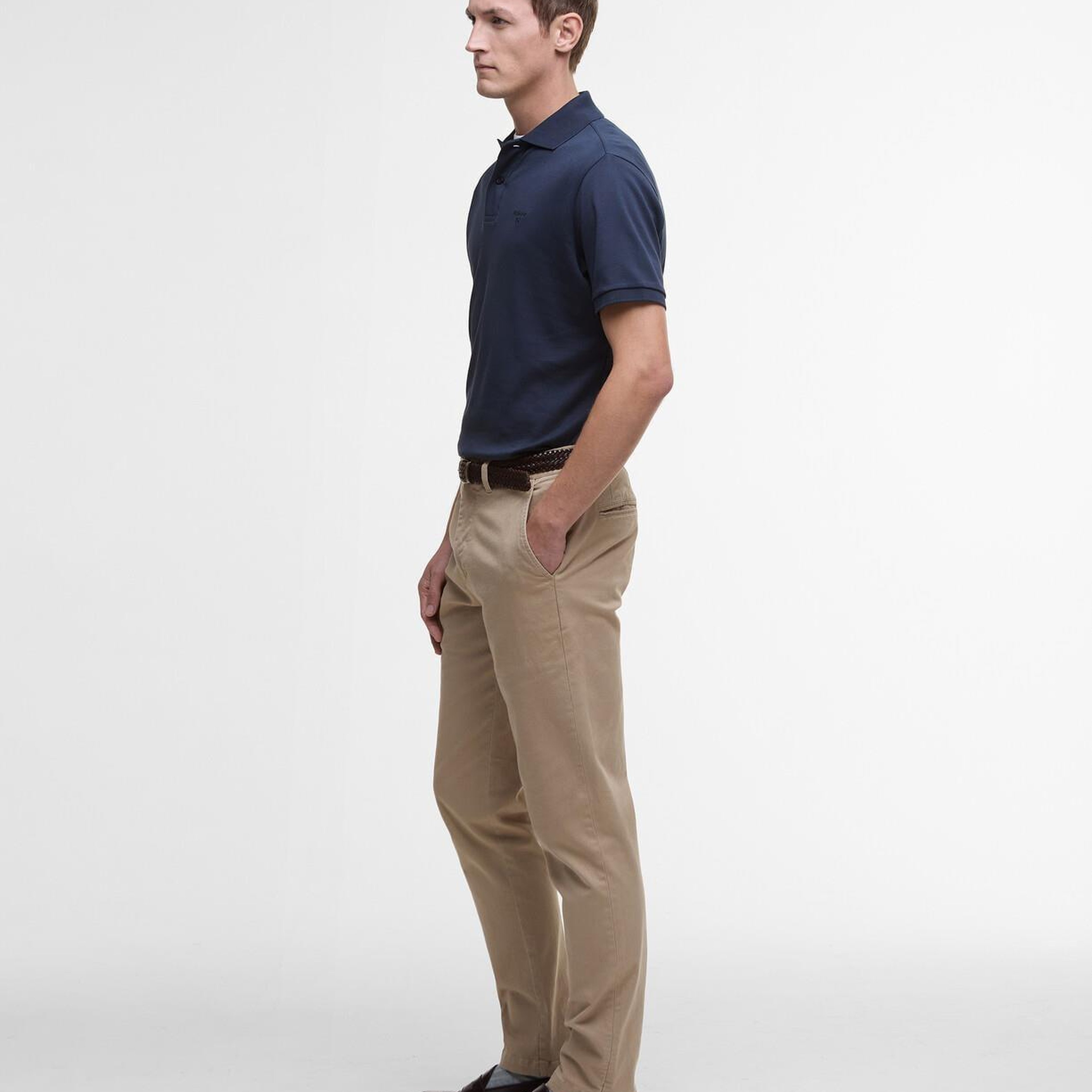 Barbour Hylton Interlock Tailored Fit Polo Yaka