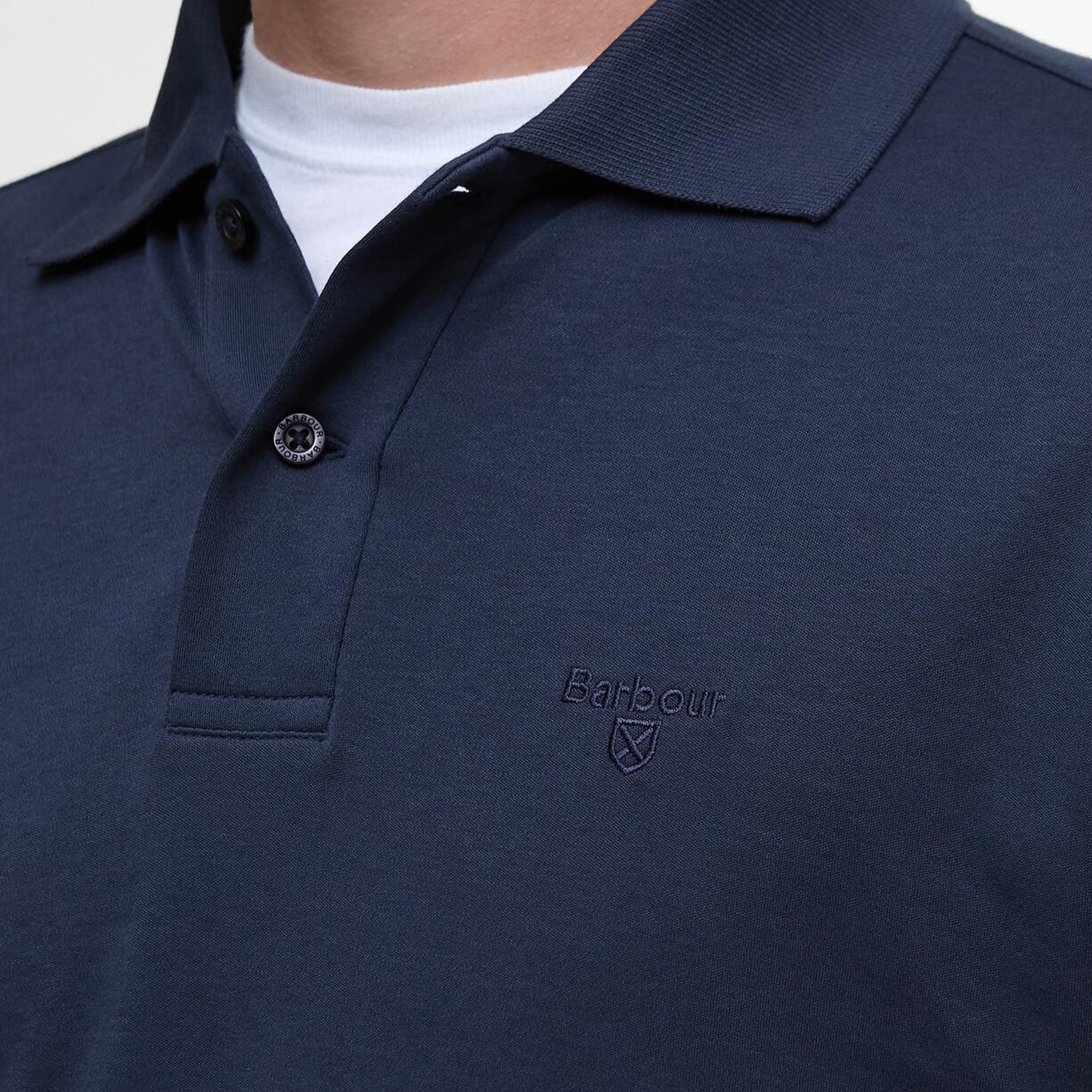 Barbour Hylton Interlock Tailored Fit Polo Yaka