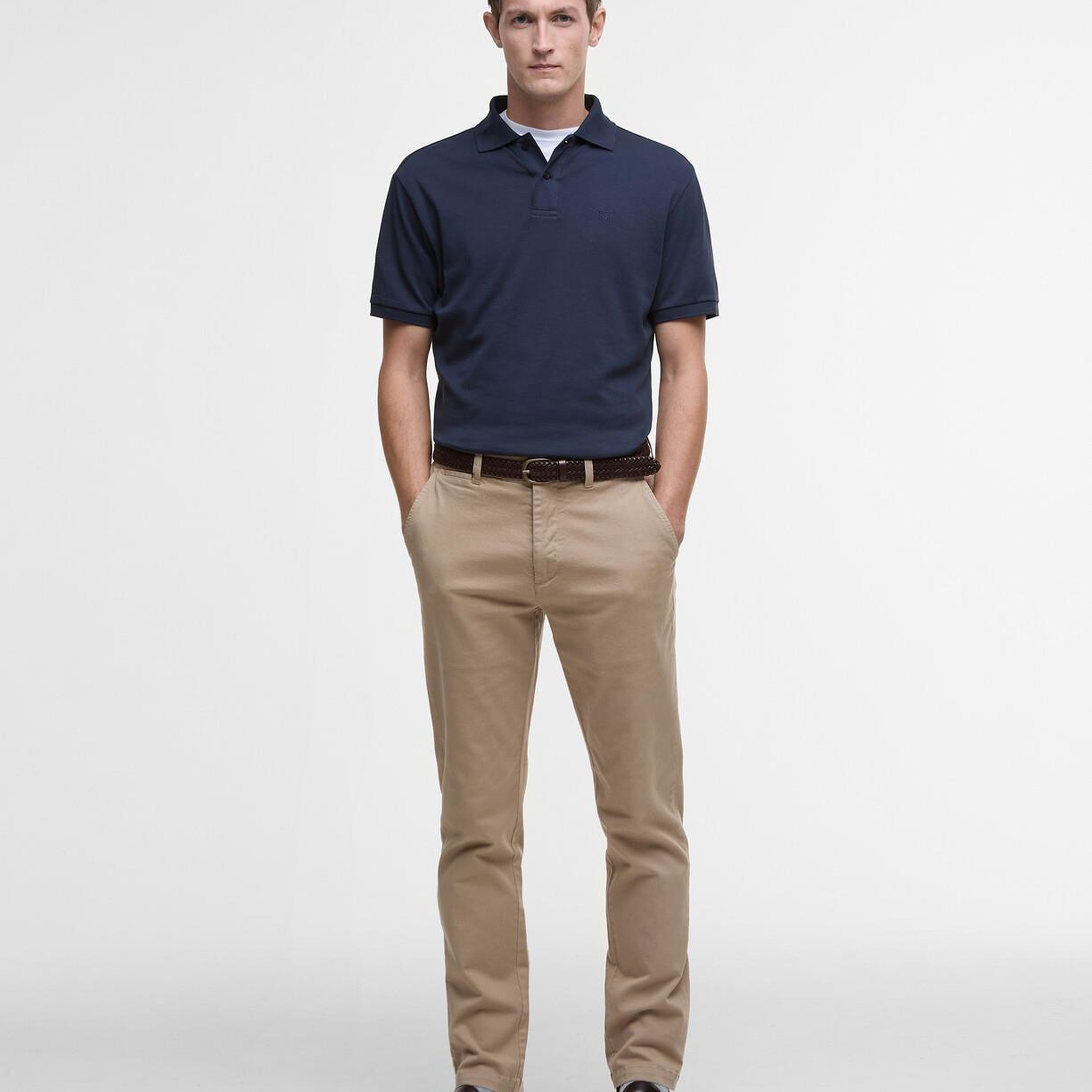 Barbour Hylton Interlock Tailored Fit Polo Yaka