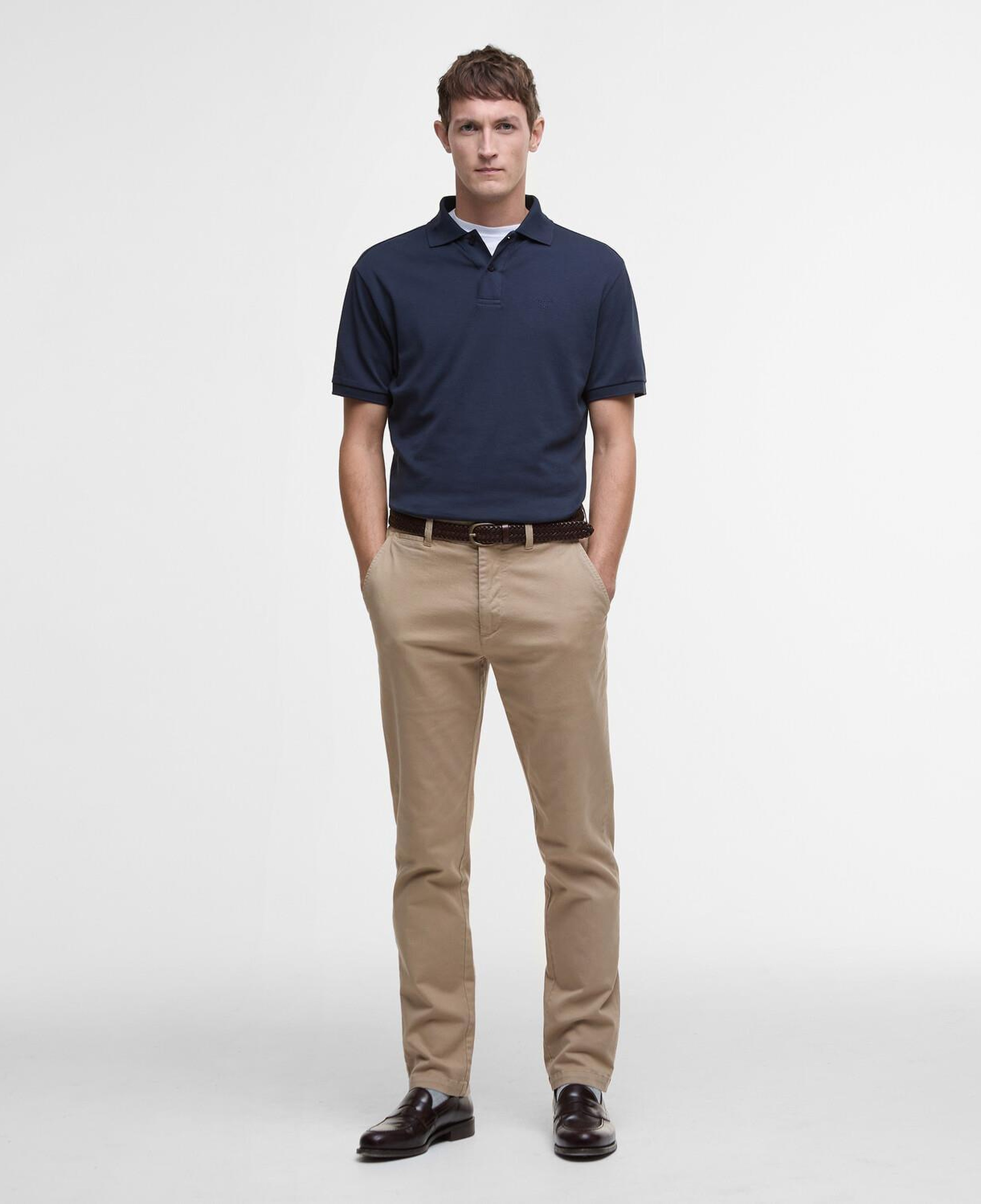 Barbour Hylton Interlock Tailored Fit Polo Yaka