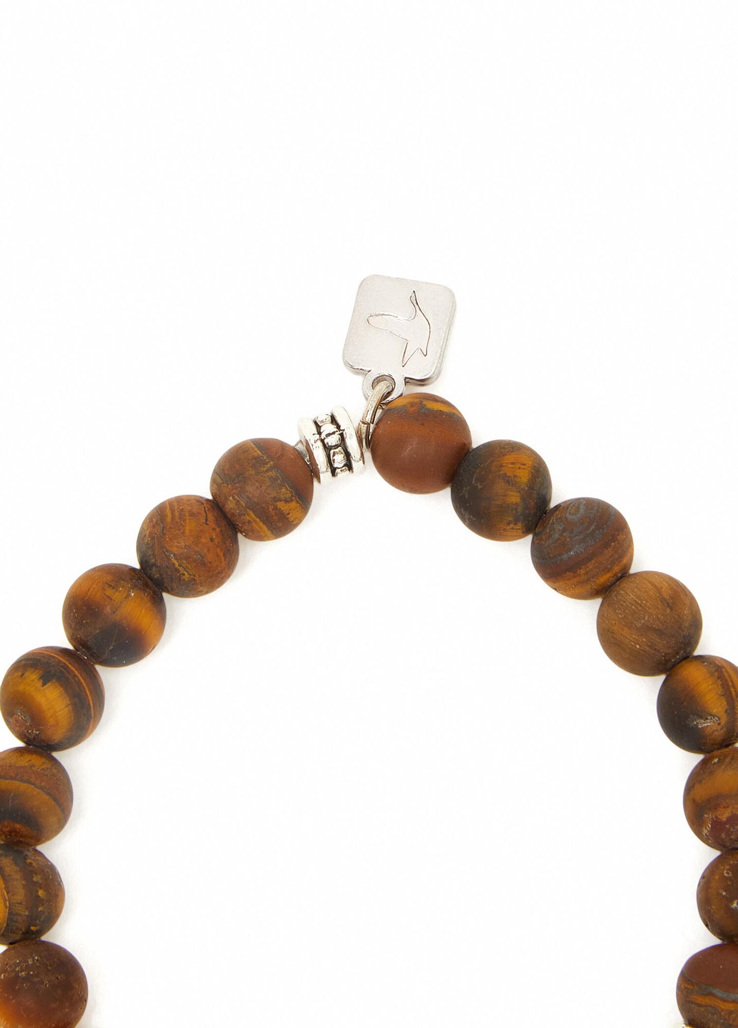 Beymen Club Erkek Kahverengi Doğal Taşlı Bileklik