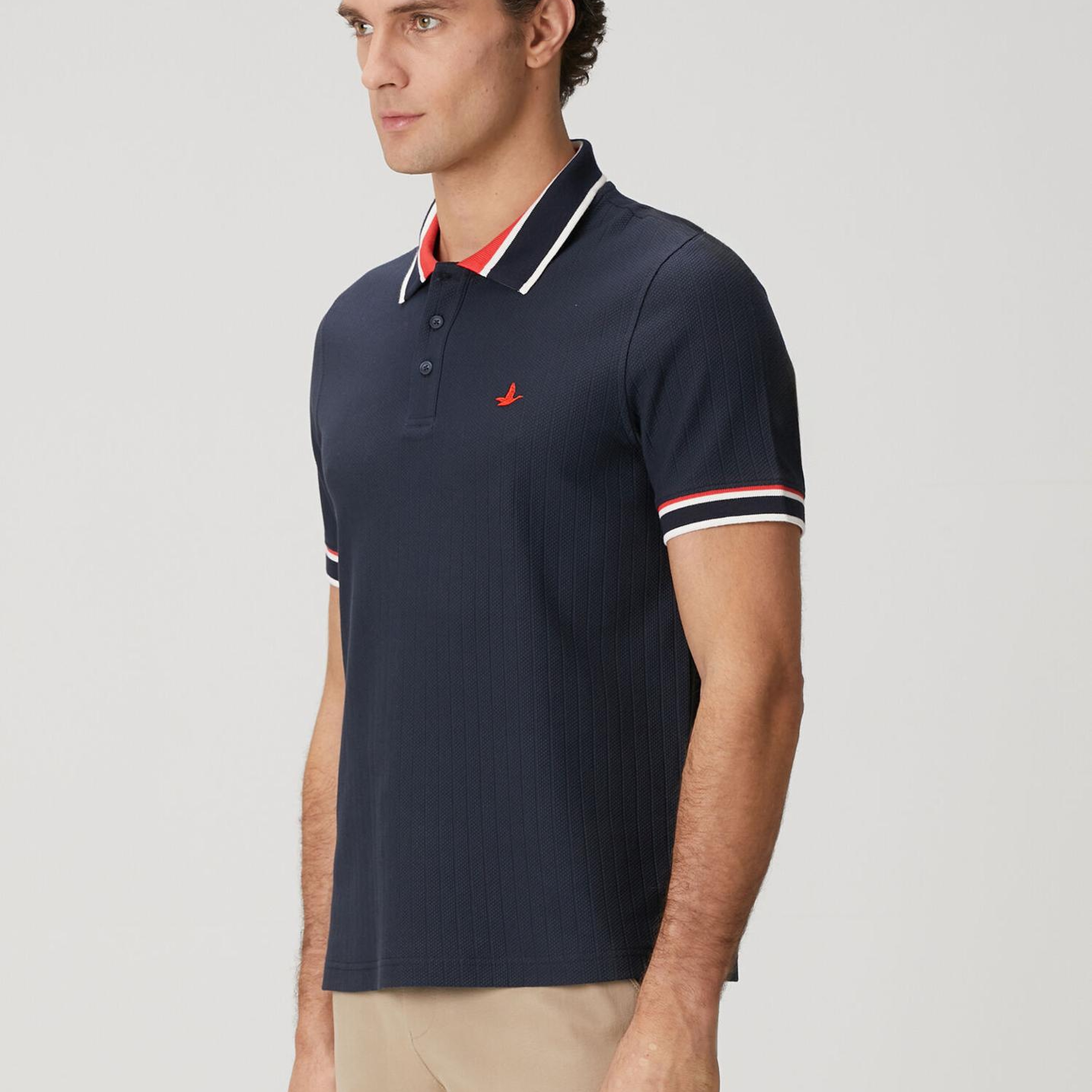 Beymen Club Erkek Comfort Fit Lacivert Polo Yaka T-shirt