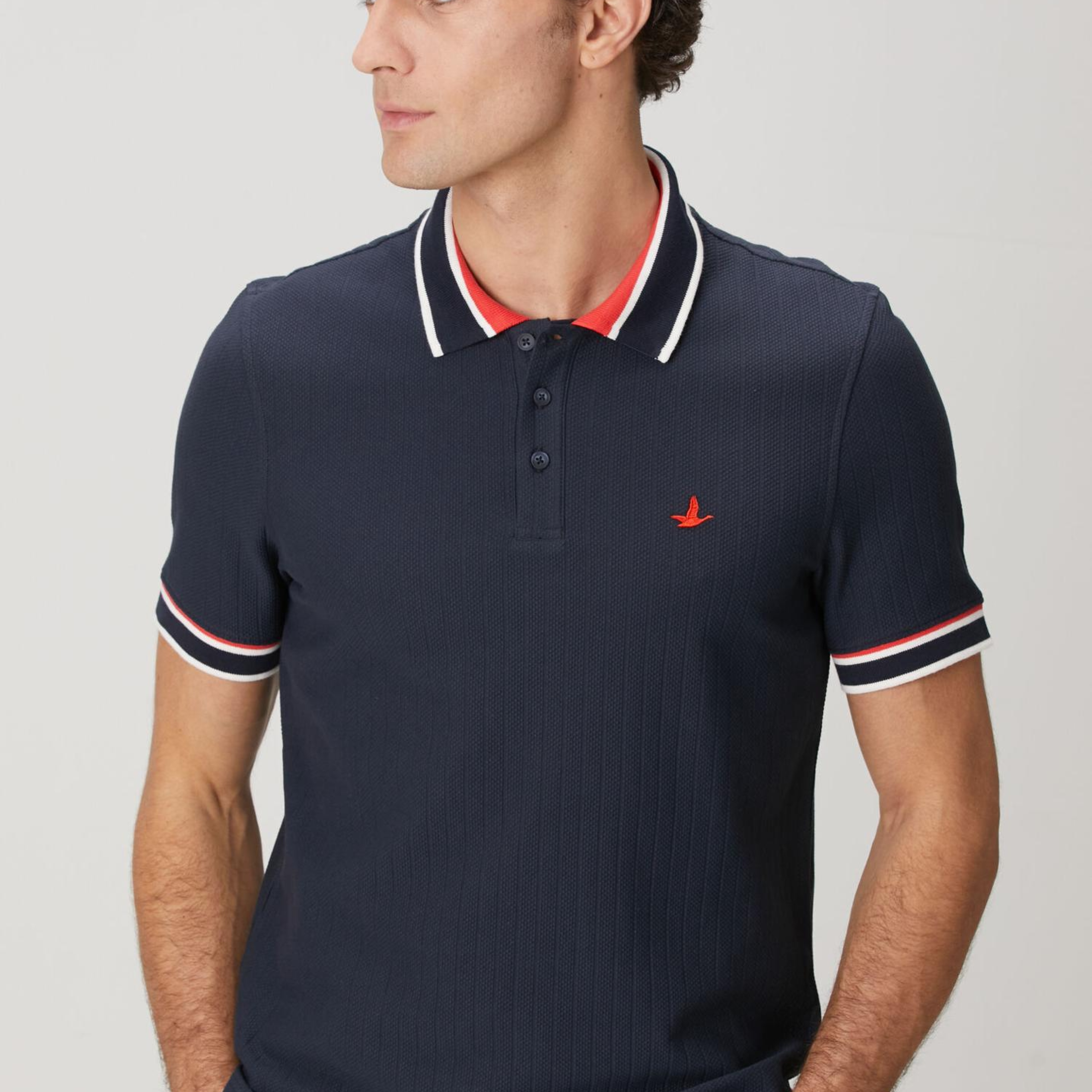 Beymen Club Erkek Comfort Fit Lacivert Polo Yaka T-shirt
