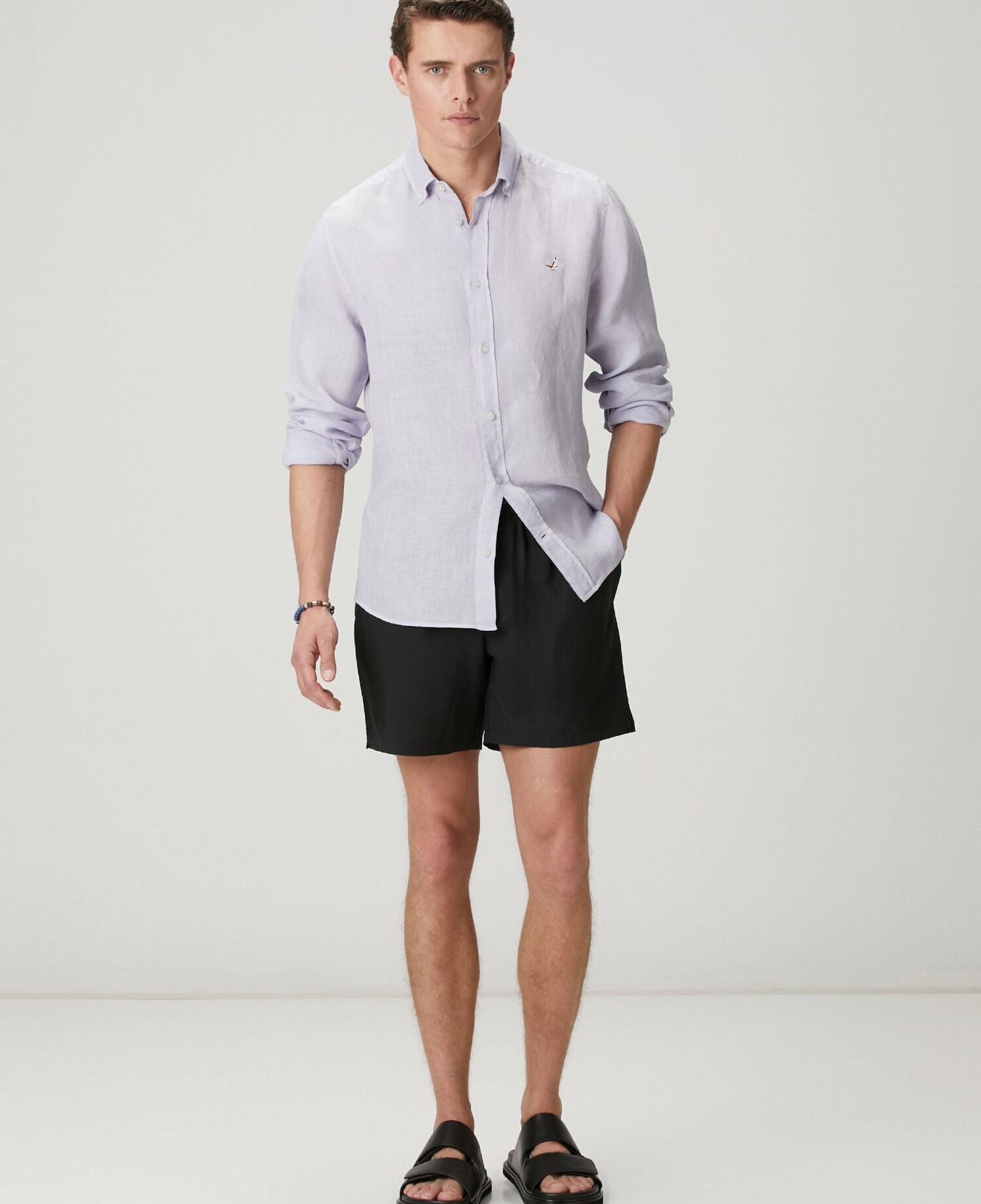 Beymen Club Erkek Siyah Stretch Premium Uzun Mayo