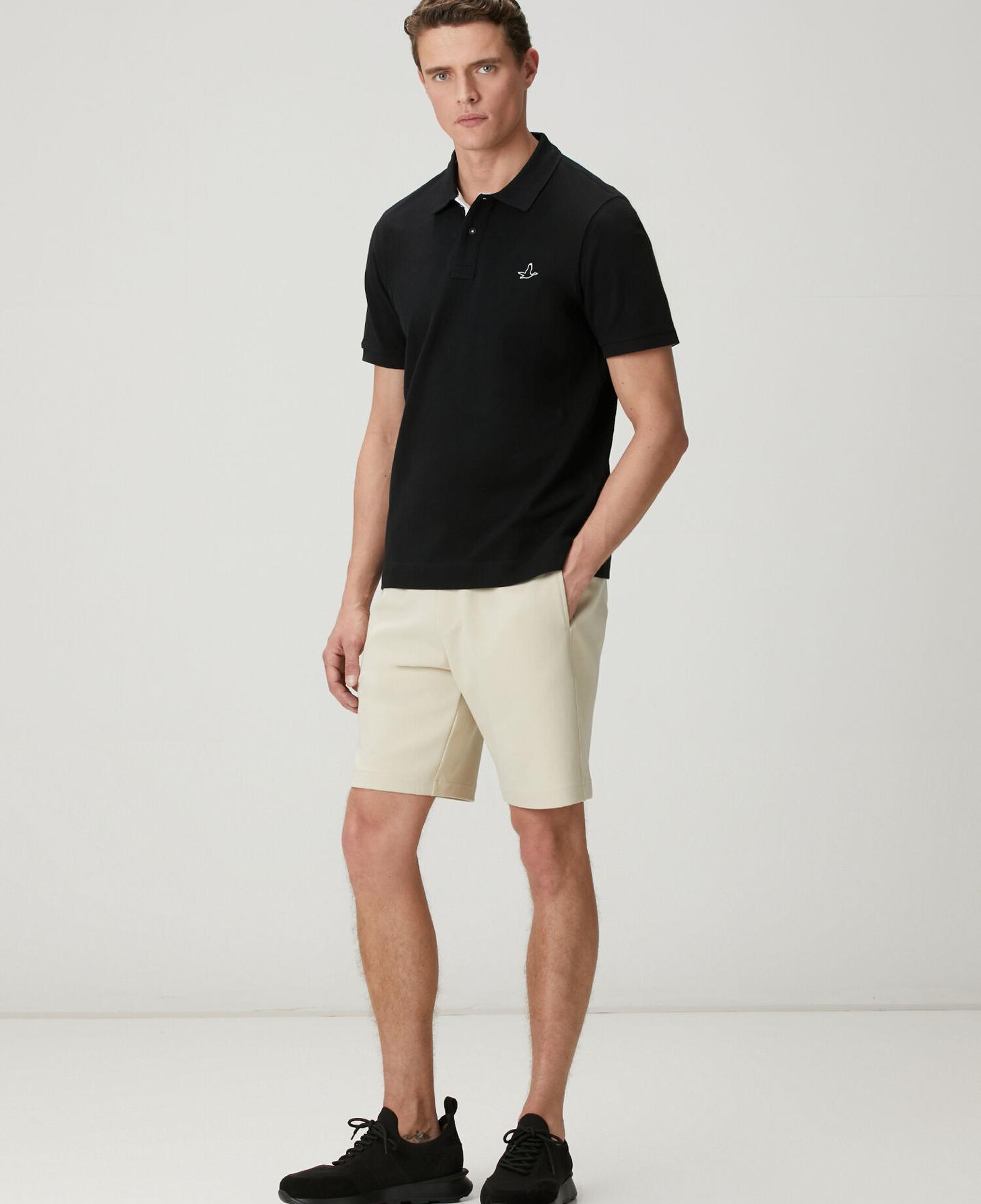 Beymen Club Erkek Bej Beli Kordonlu Jersey Şort