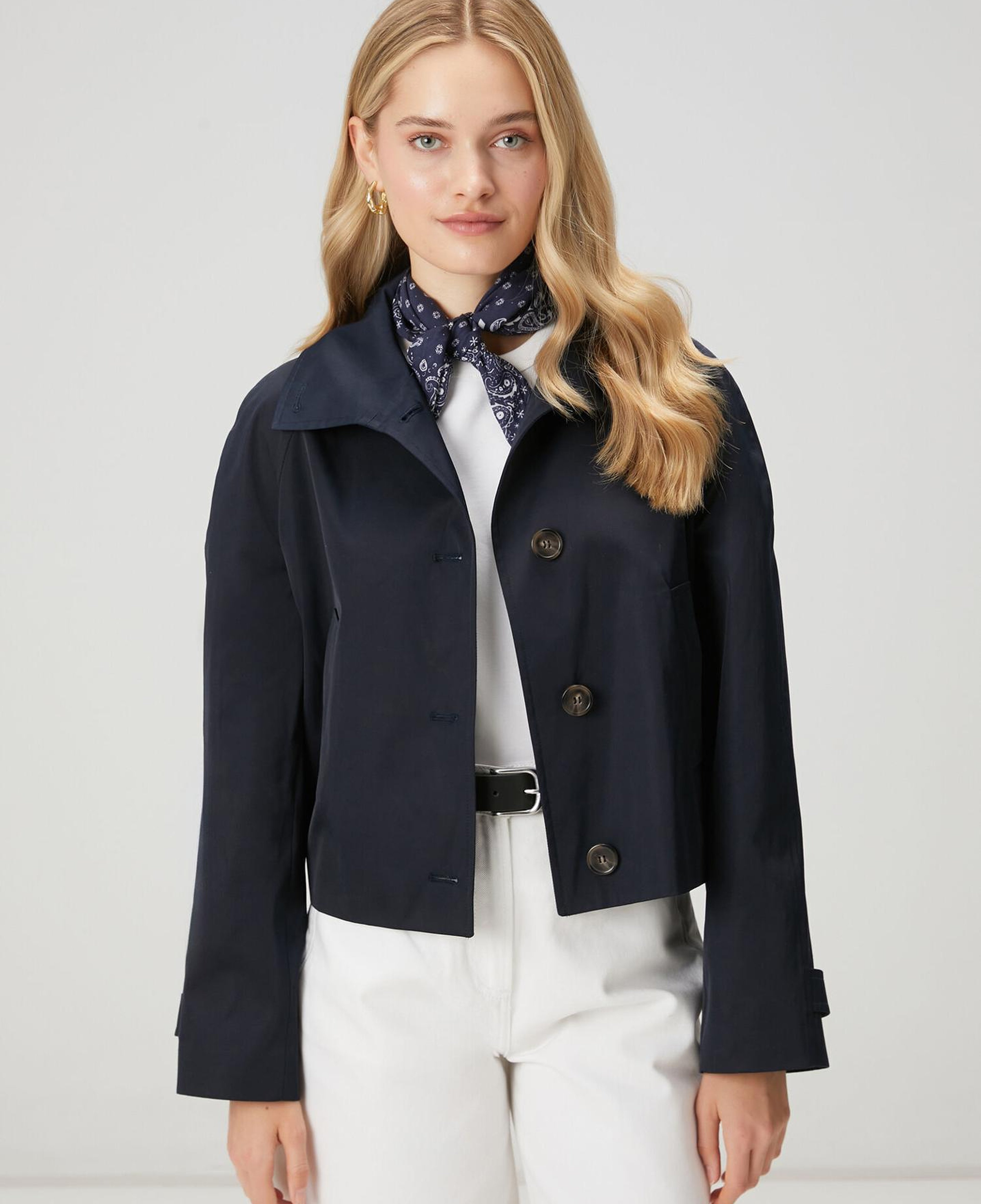 Beymen Club Kadın Lacivert Gabardin Mont