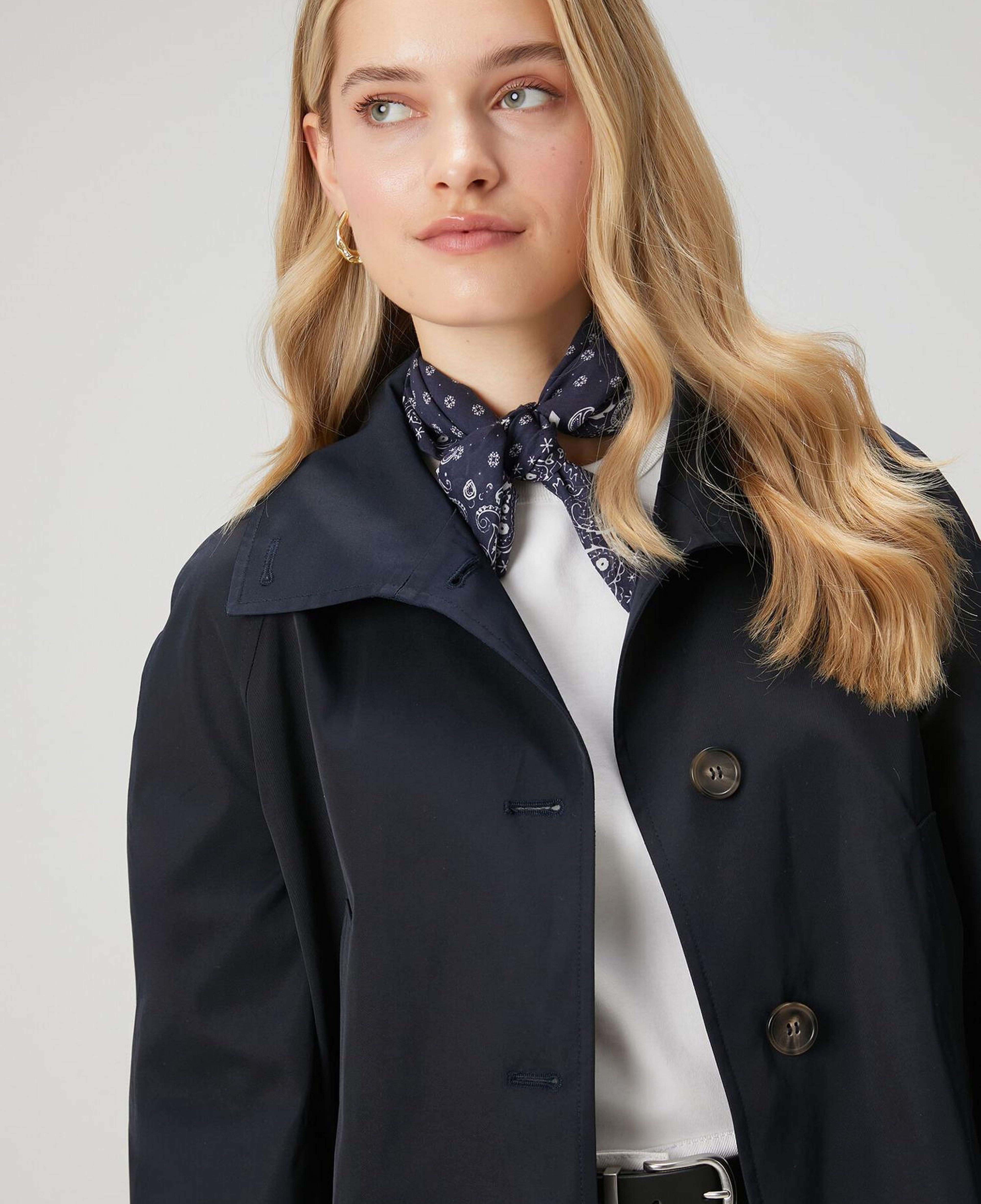 Beymen Club Kadın Lacivert Gabardin Mont