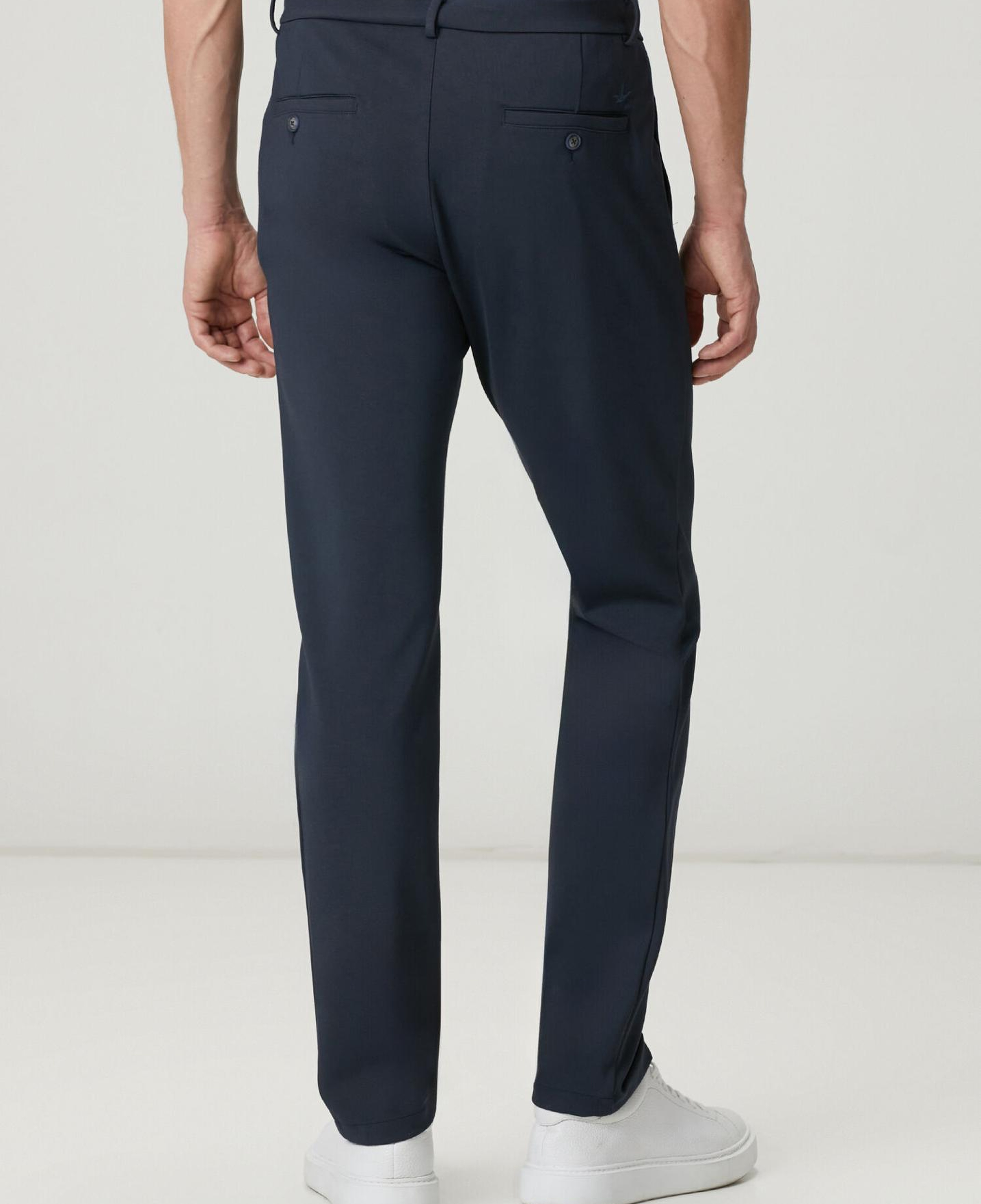 Beymen Club Erkek Lacivert Beli Kordonlu Chino Pantolon