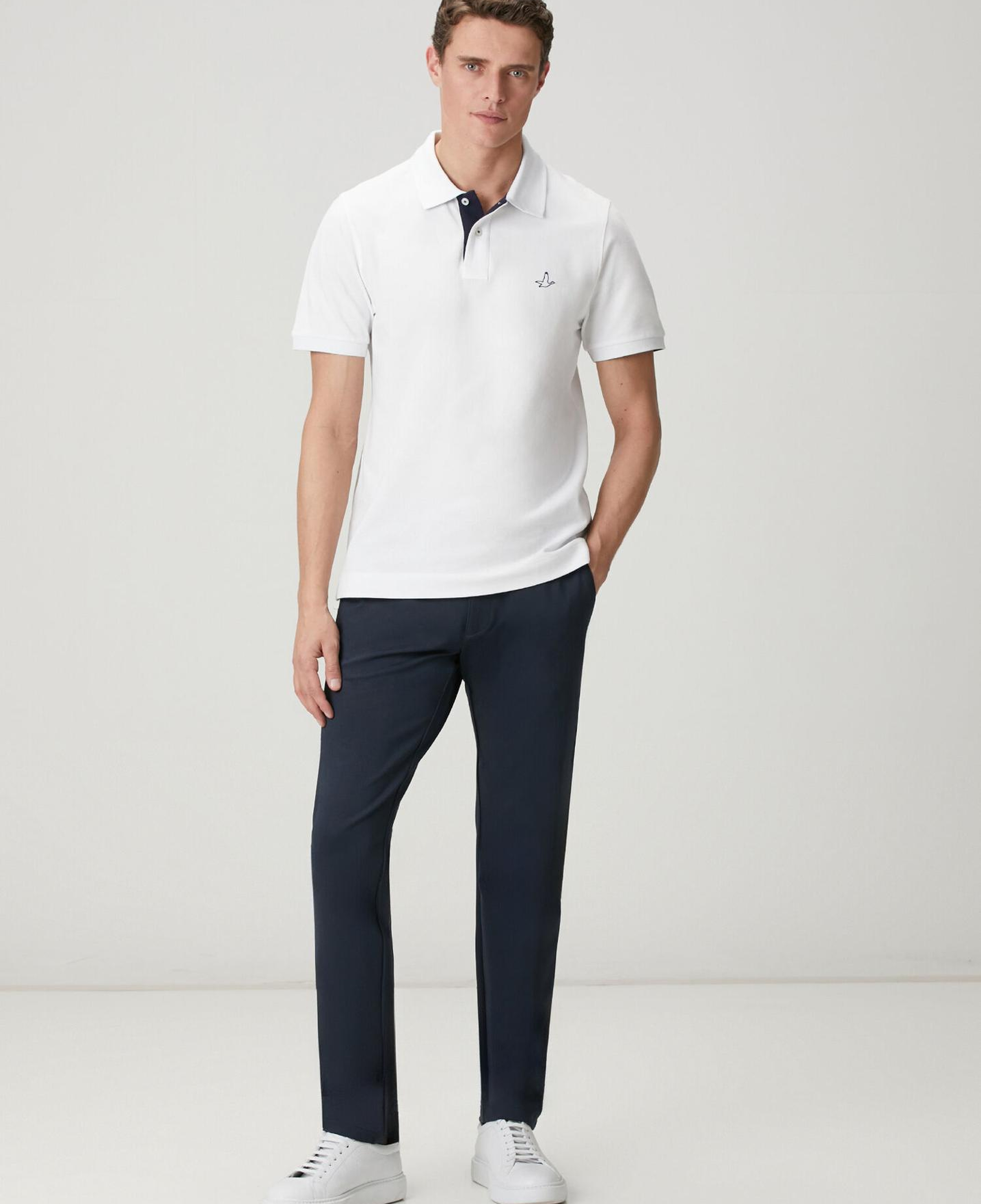 Beymen Club Erkek Lacivert Beli Kordonlu Chino Pantolon