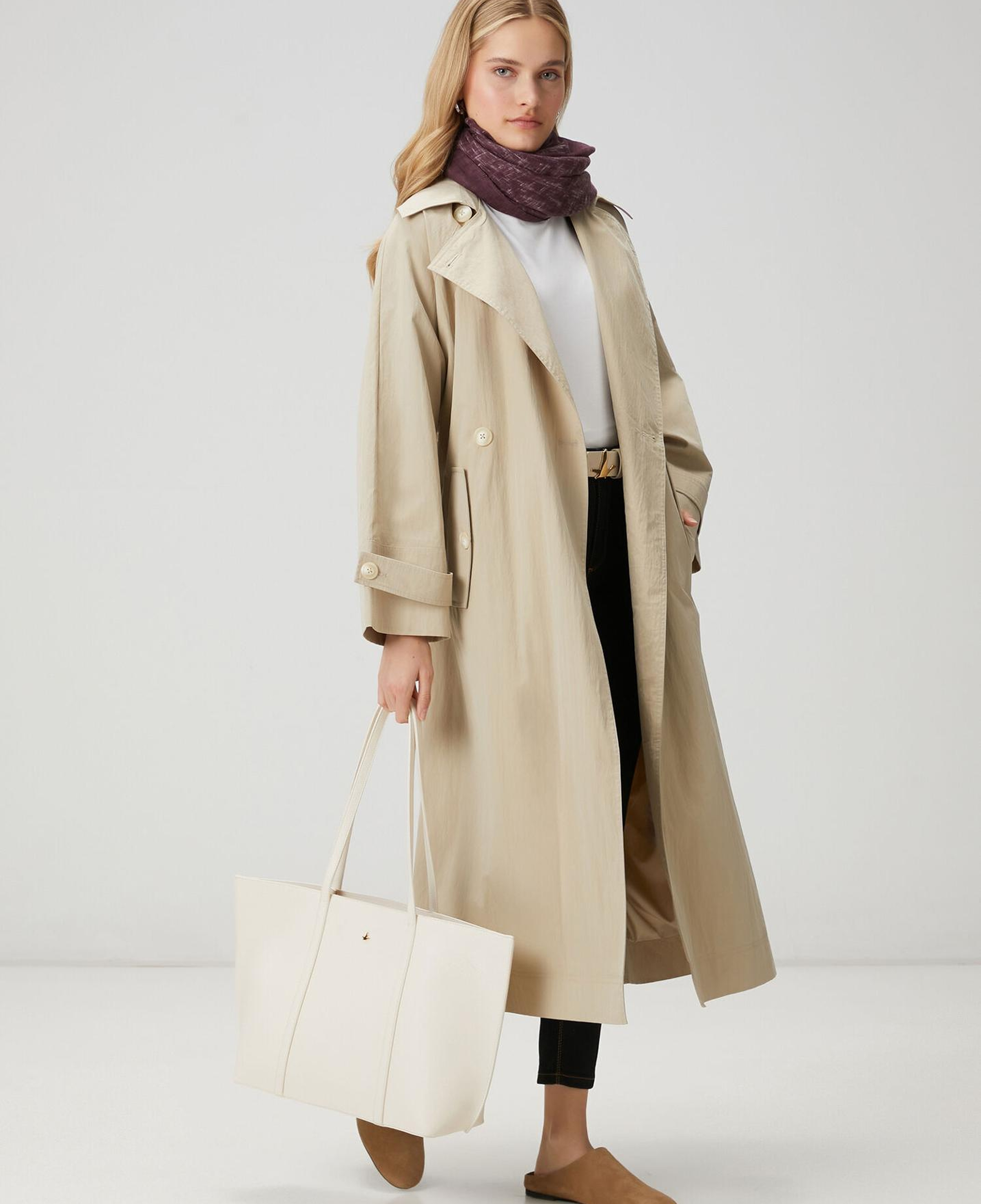 Beymen Club Kadın Picollo Ekru Alışveriş Çantası