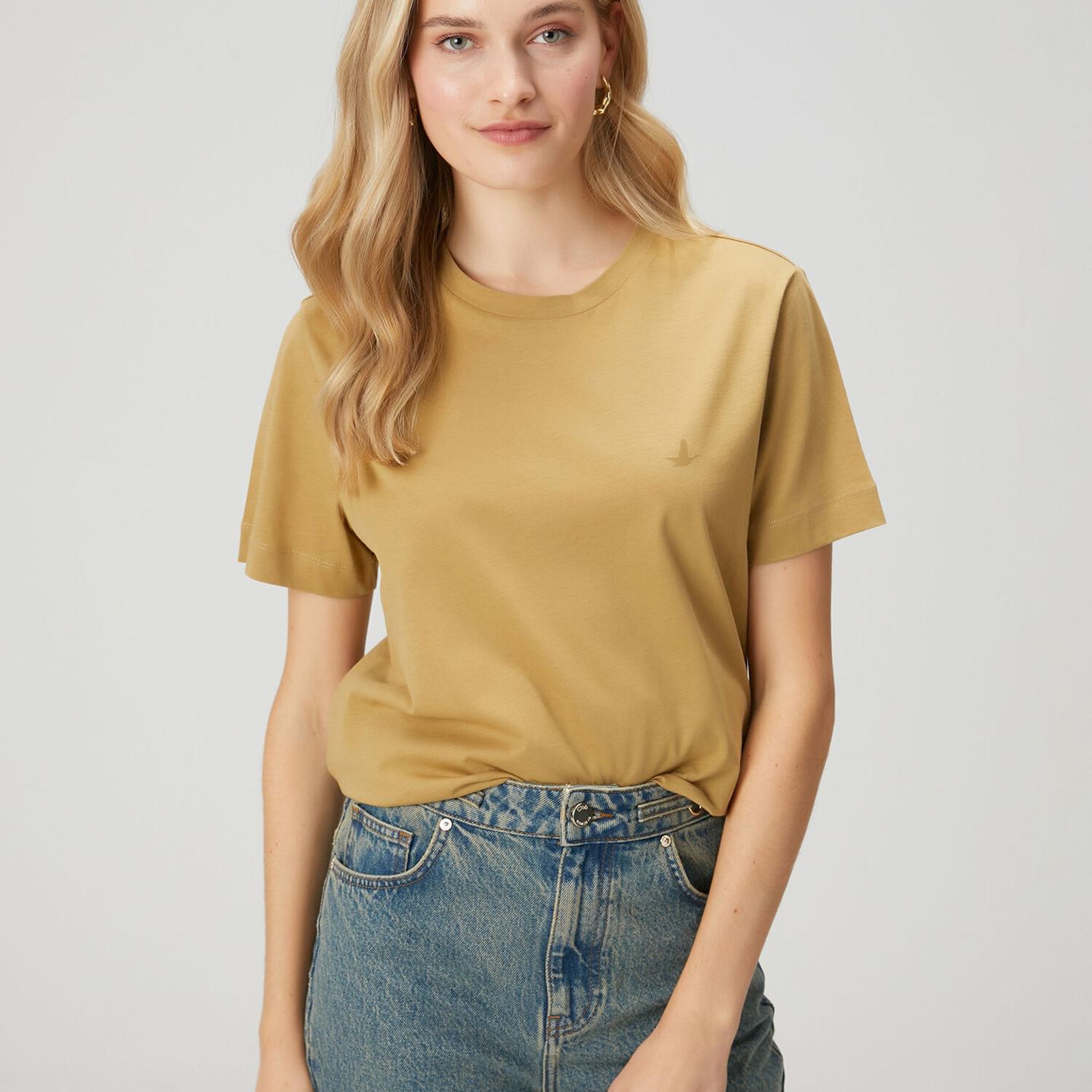 Beymen Club Kadın Açık Haki T-shirt