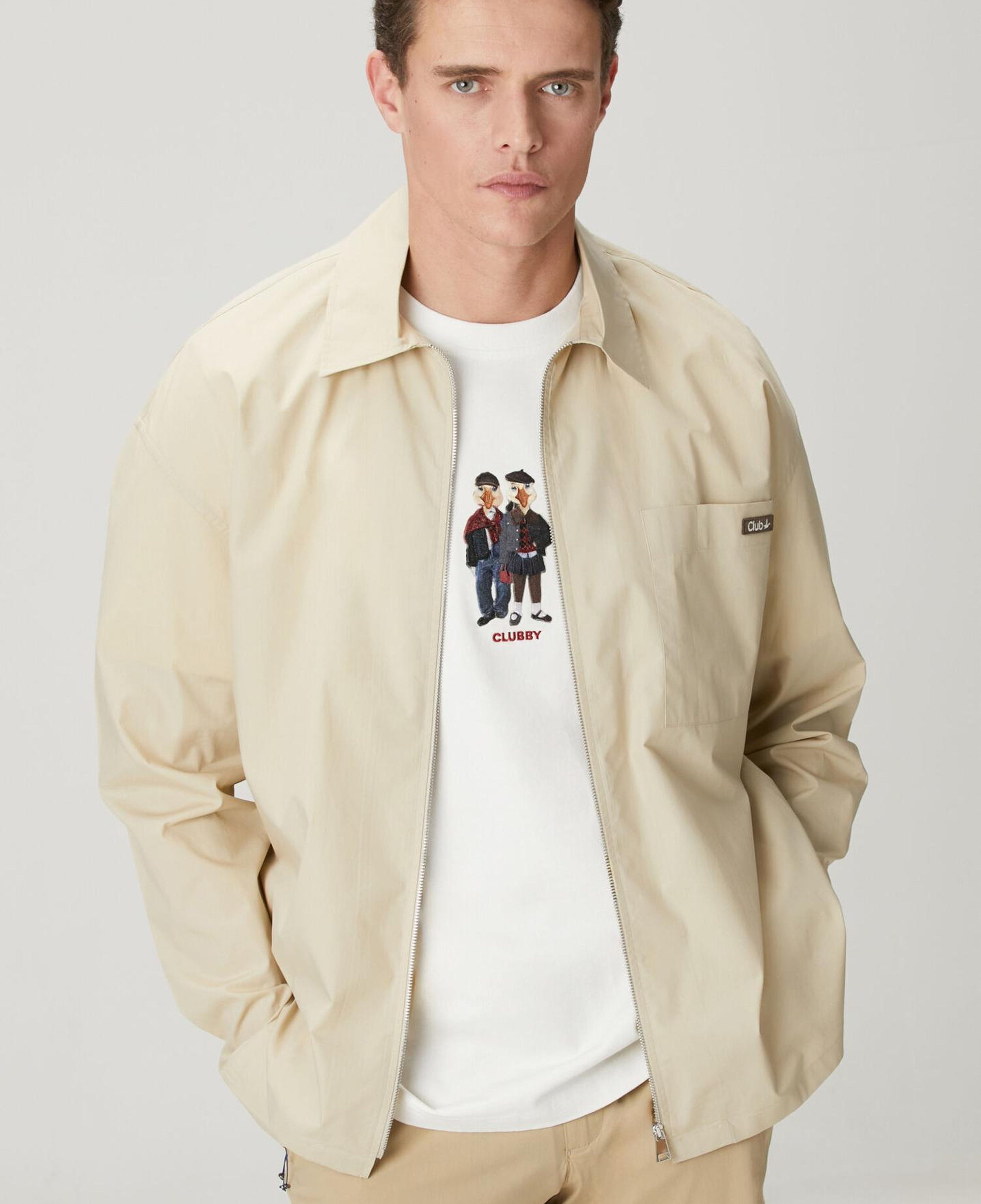 Beymen Club Erkek Deve Tüyü Oversize Fit Dış Gömlek