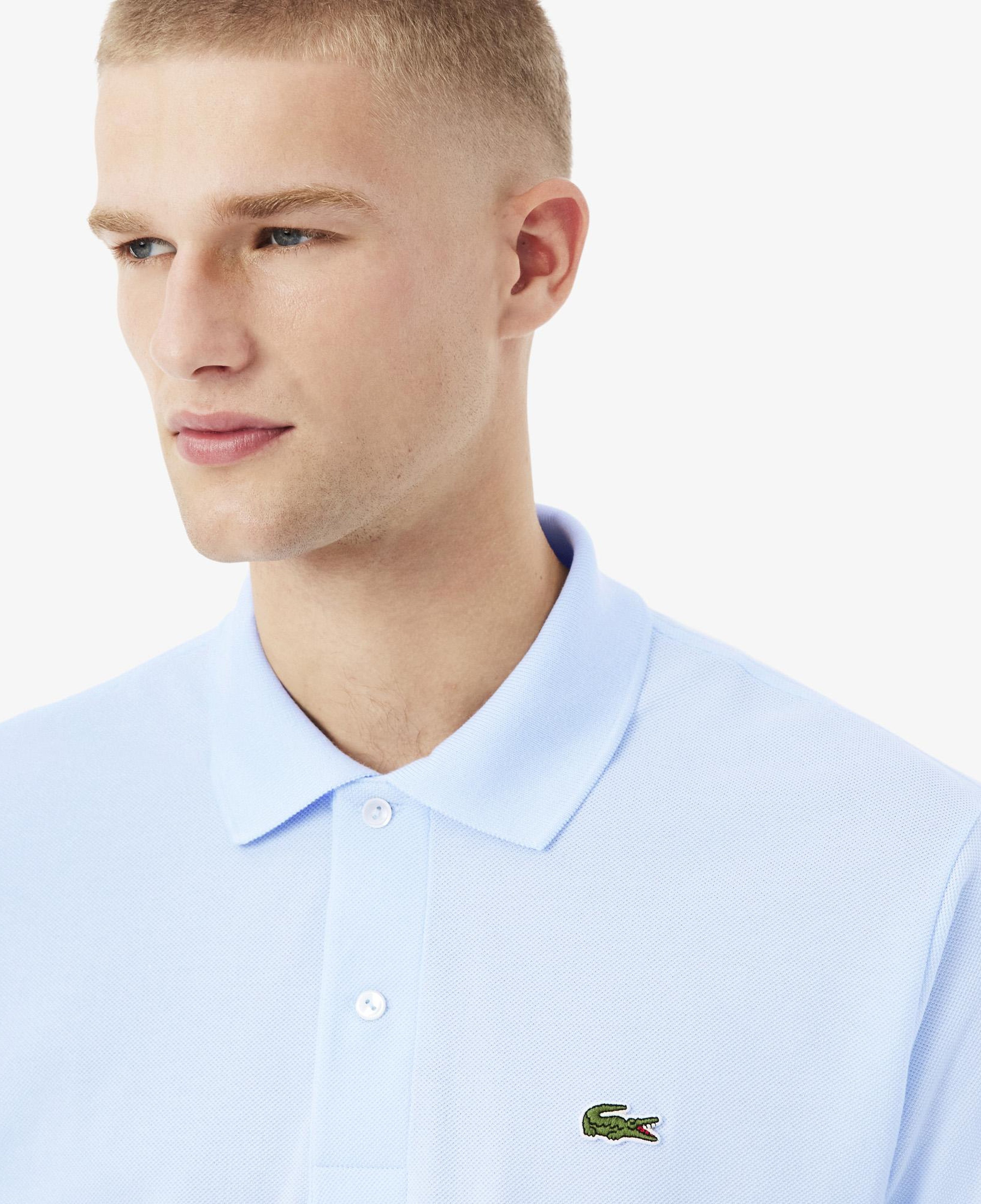 L.12.12 Erkek Classic Fit Açık Mavi Polo