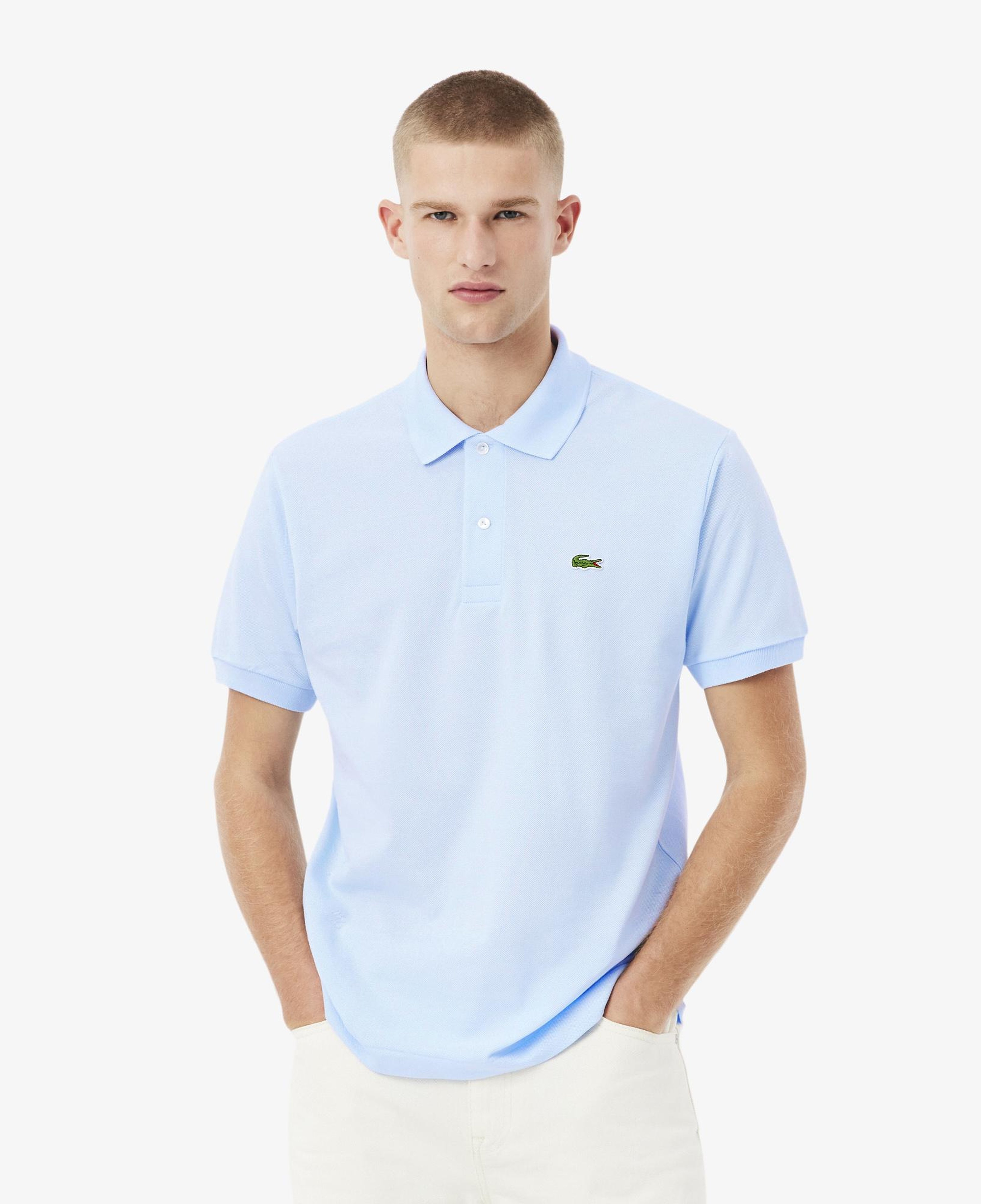 L.12.12 Erkek Classic Fit Açık Mavi Polo