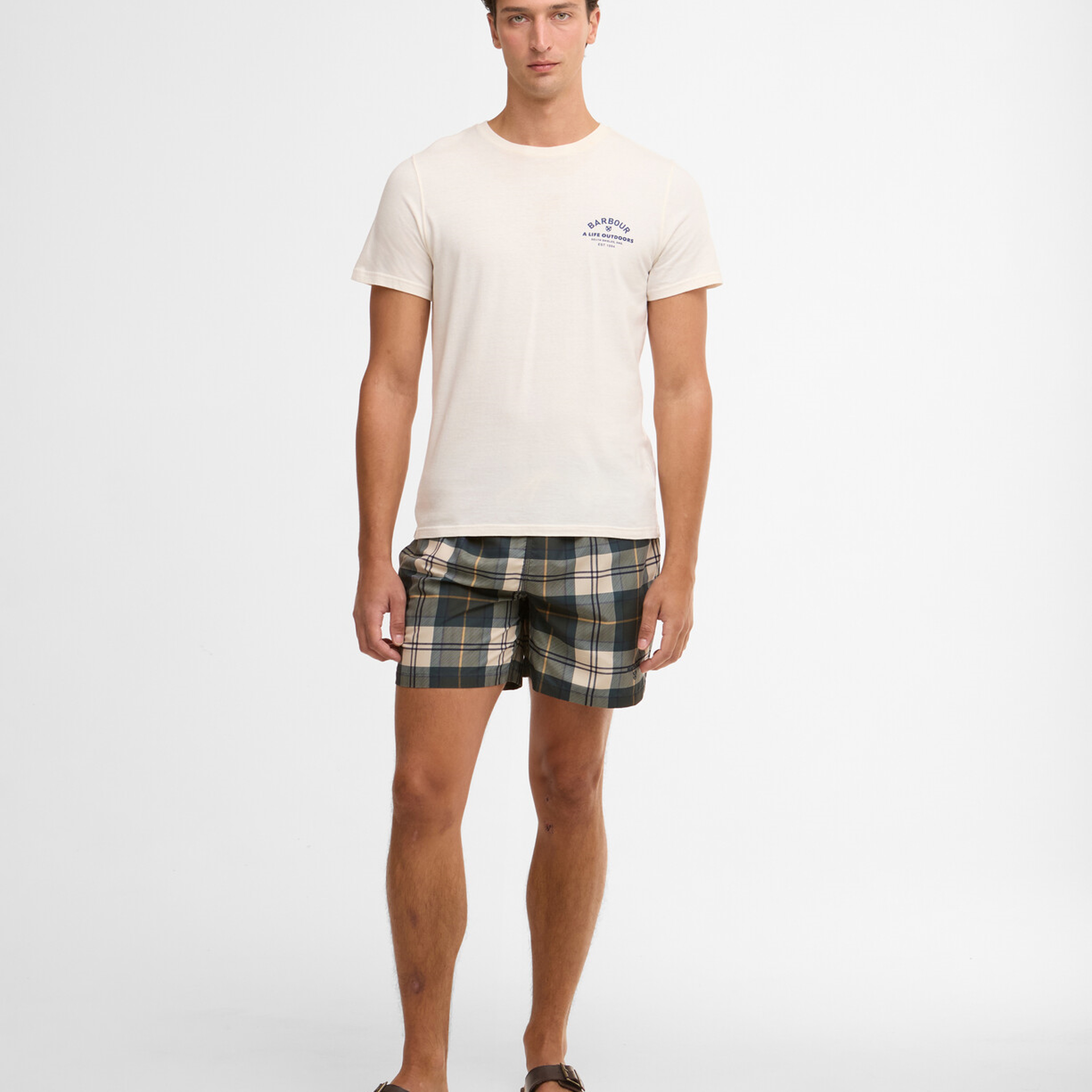 Barbour Staple Tartan Deniz Şortu
