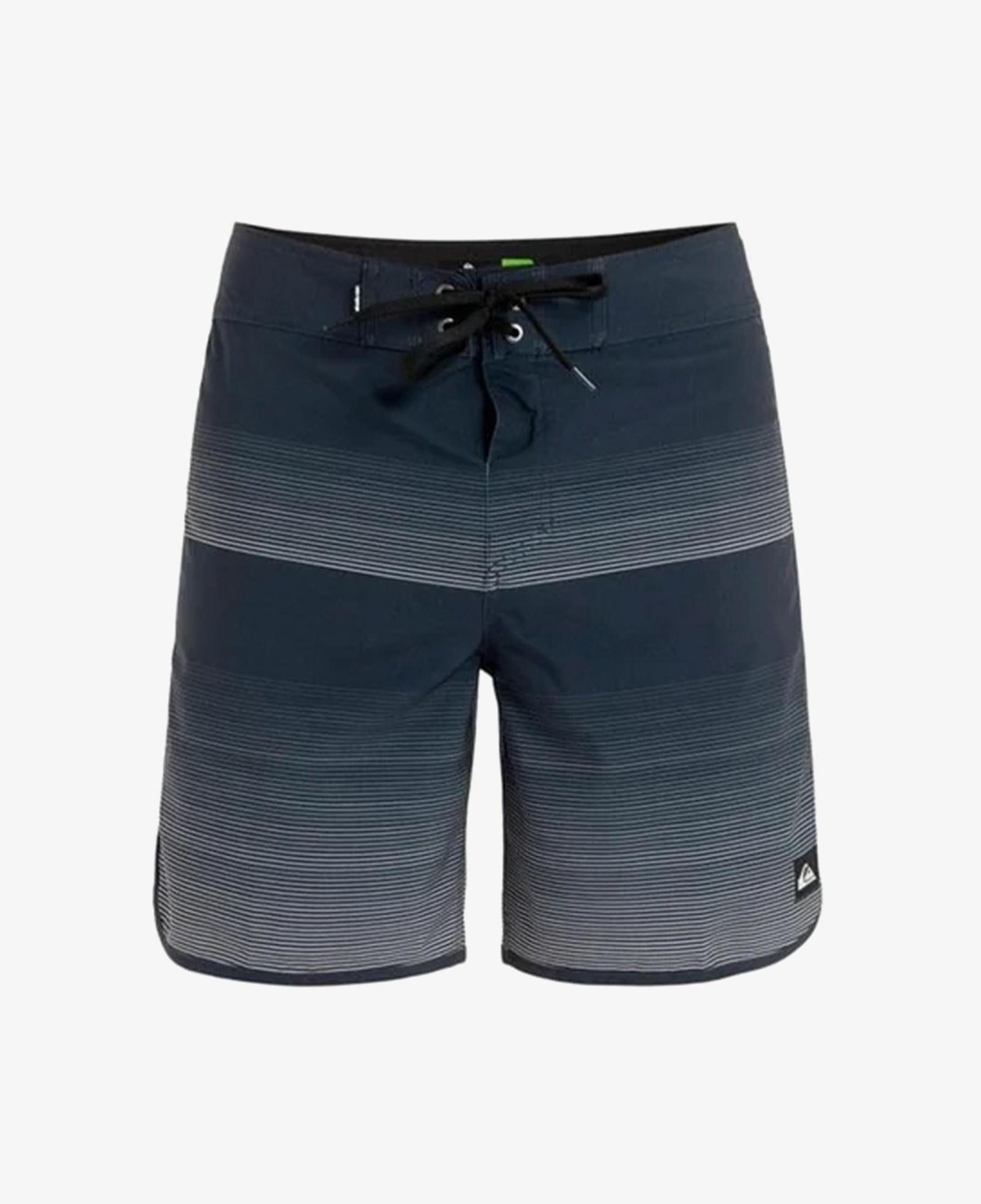 Quiksilver Surfsilk Scallop 18 Erkek Gri Deniz Şortu