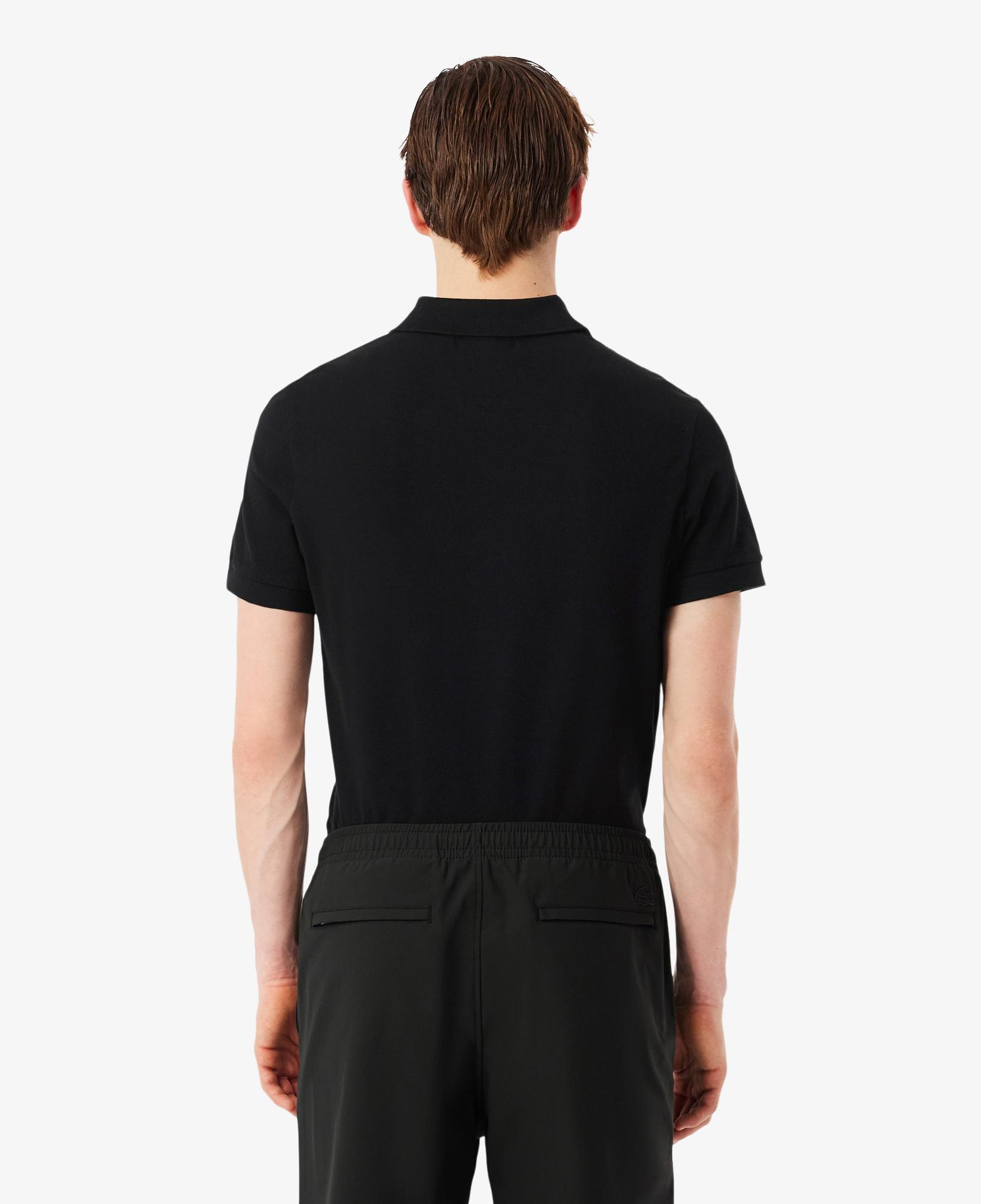 Erkek Regular Fit Siyah Polo