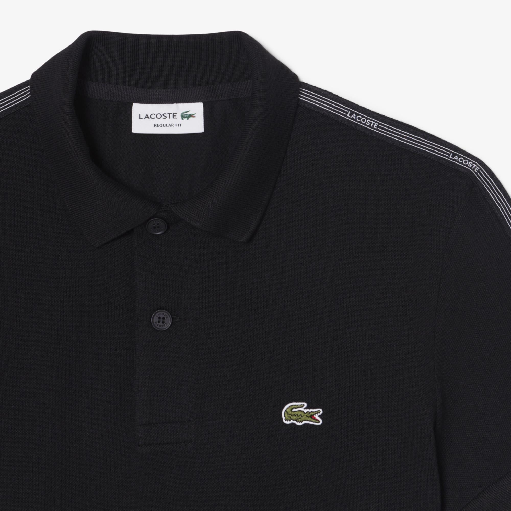 Erkek Regular Fit Siyah Polo