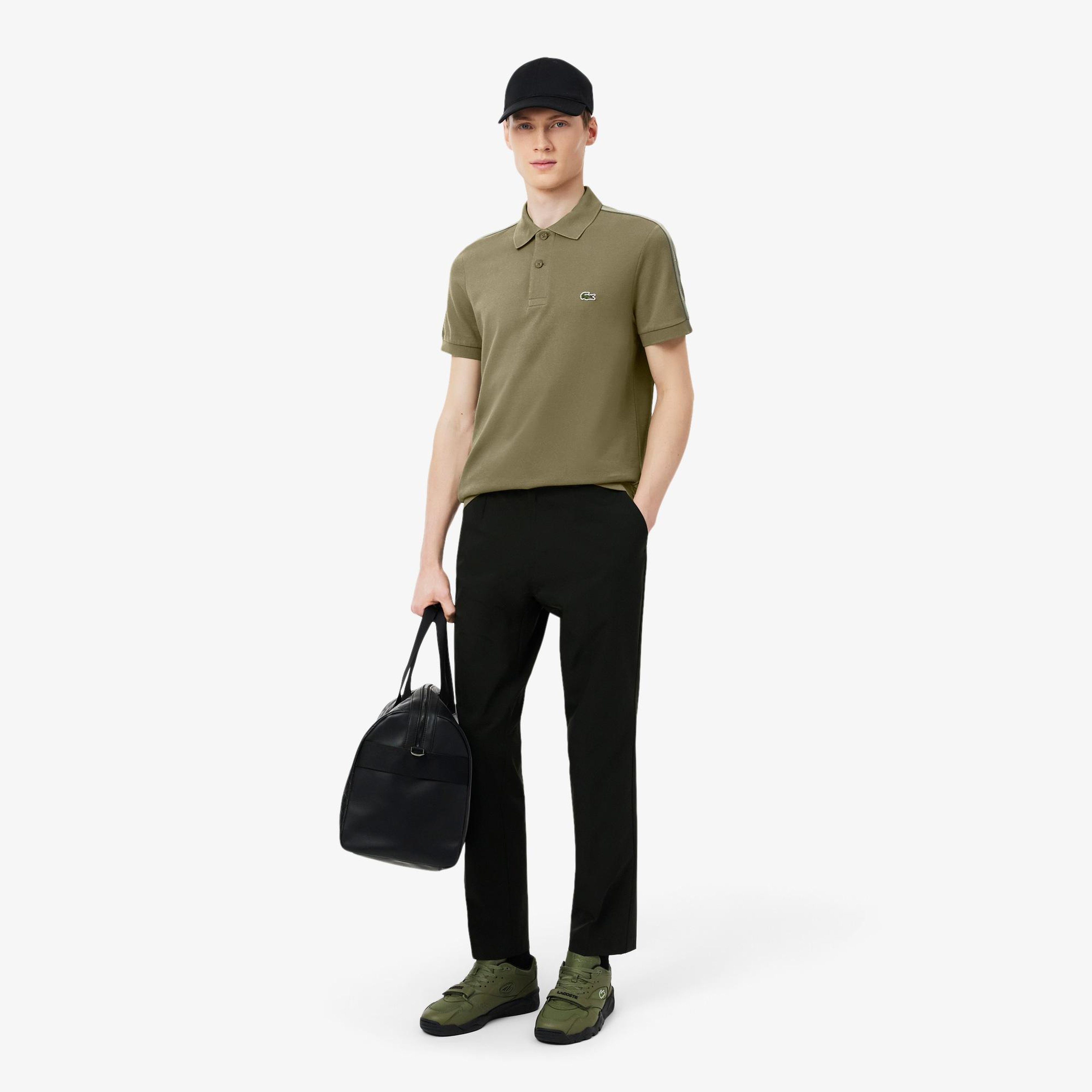 Erkek Regular Fit Haki Polo