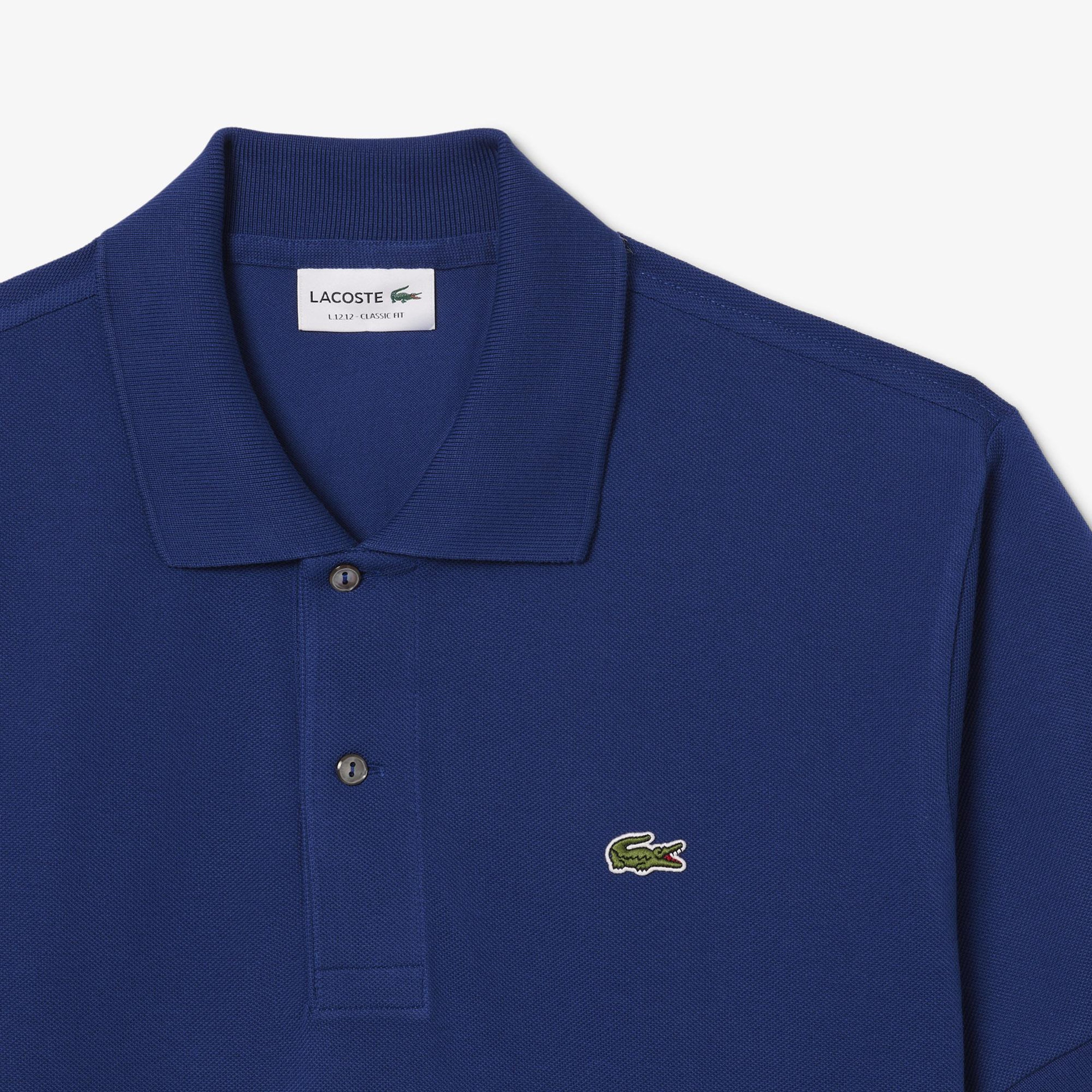 L.12.12 Erkek Classic Fit Lacivert Polo
