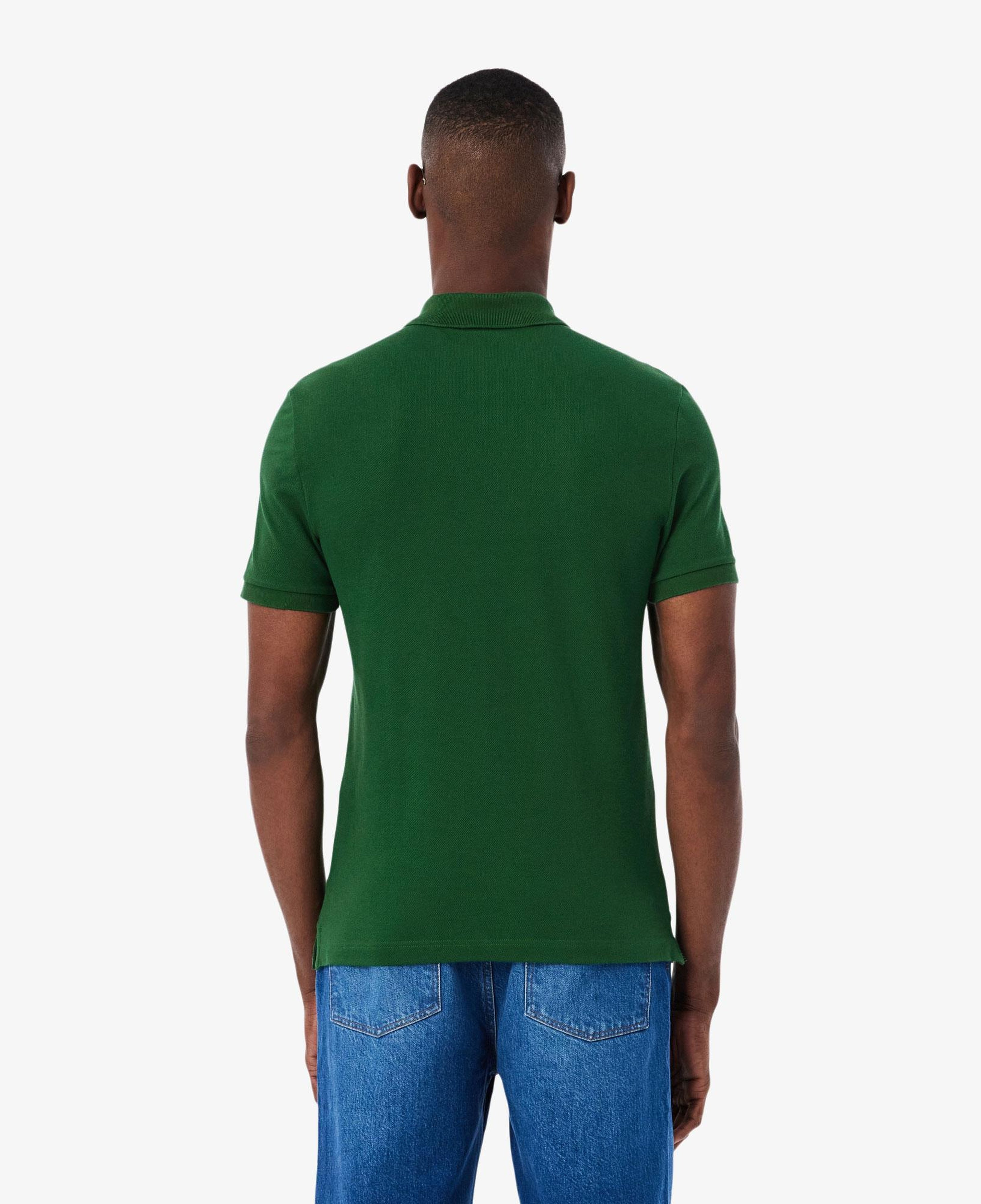 L.12.12 Erkek Slim Fit Yeşil Polo
